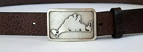 Martha's Vineyard Map Buckle - $75.00