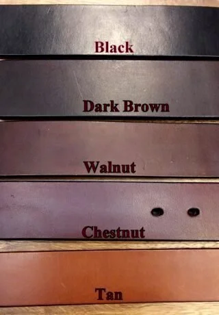 1-1/2" Leather Belt - $75.00