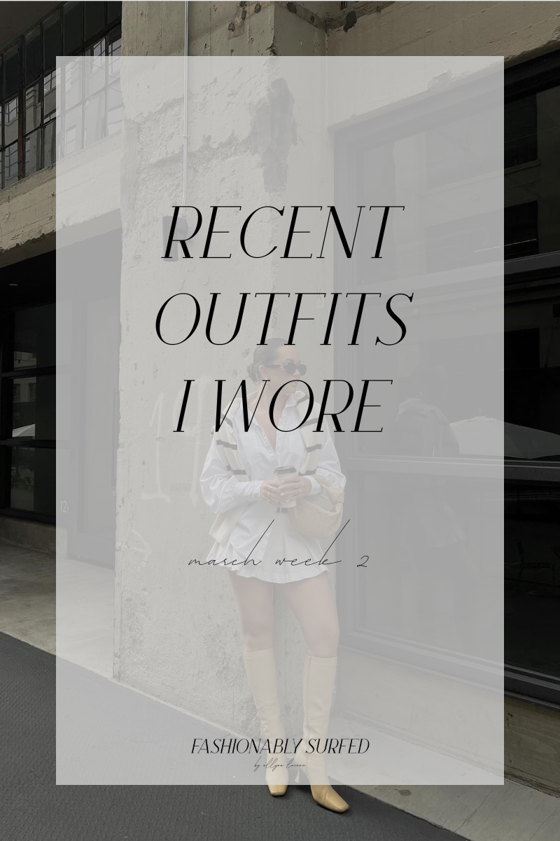 Recent Outfits I Wore - March Week 2 — Allysa Larson