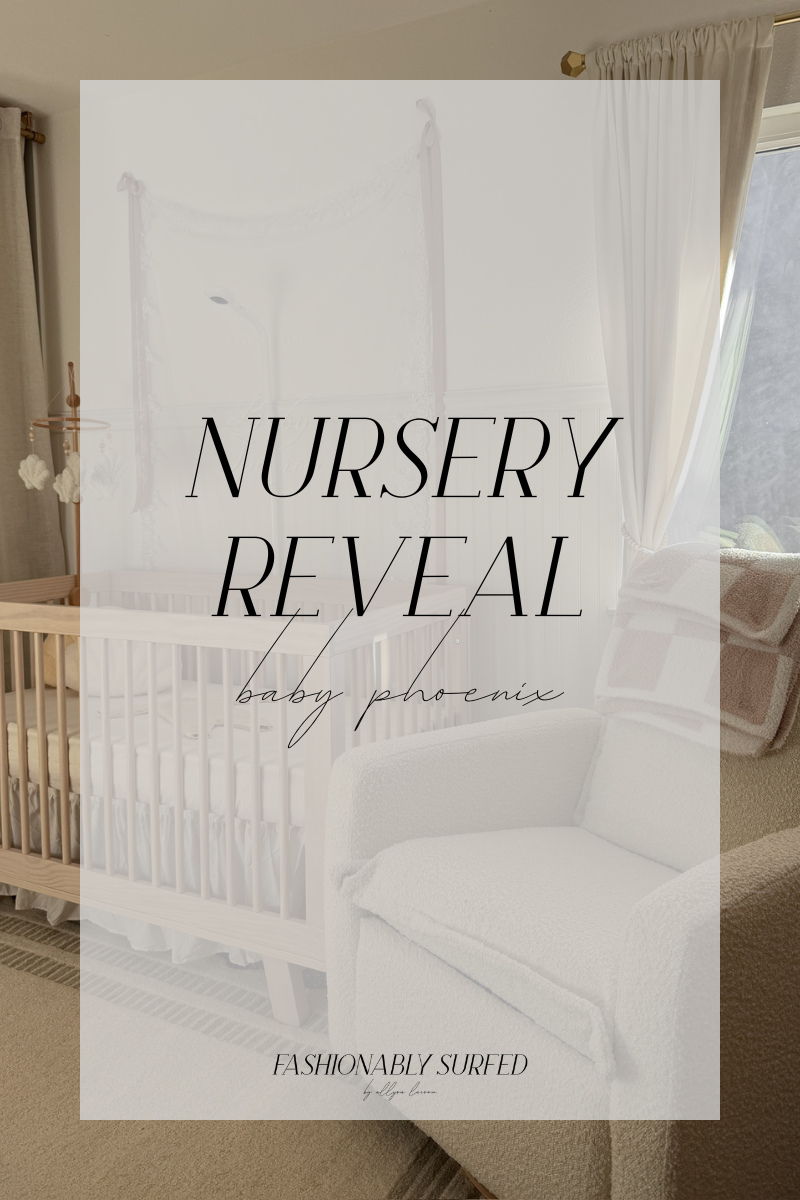 Nursery Reveal