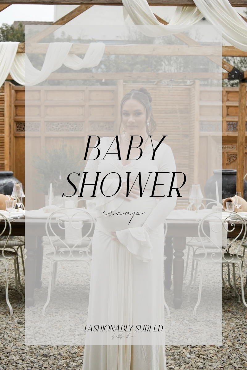 Baby Shower Recap