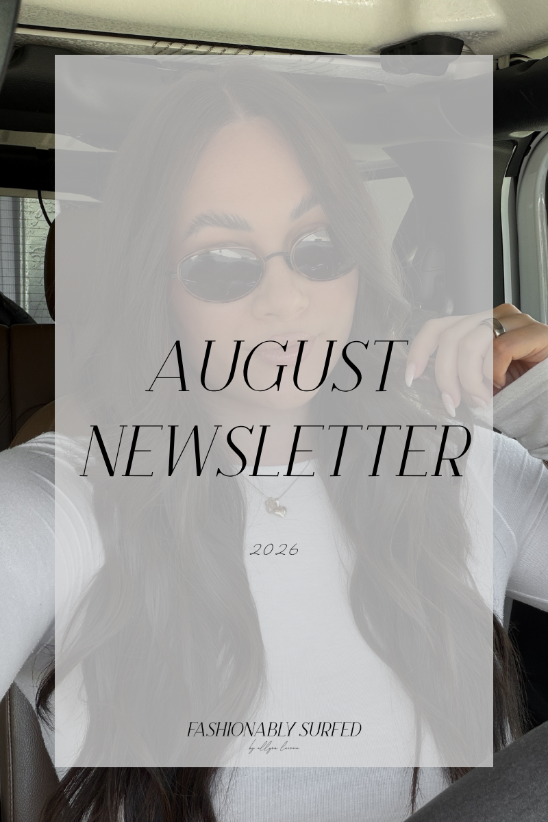 August Newsletter