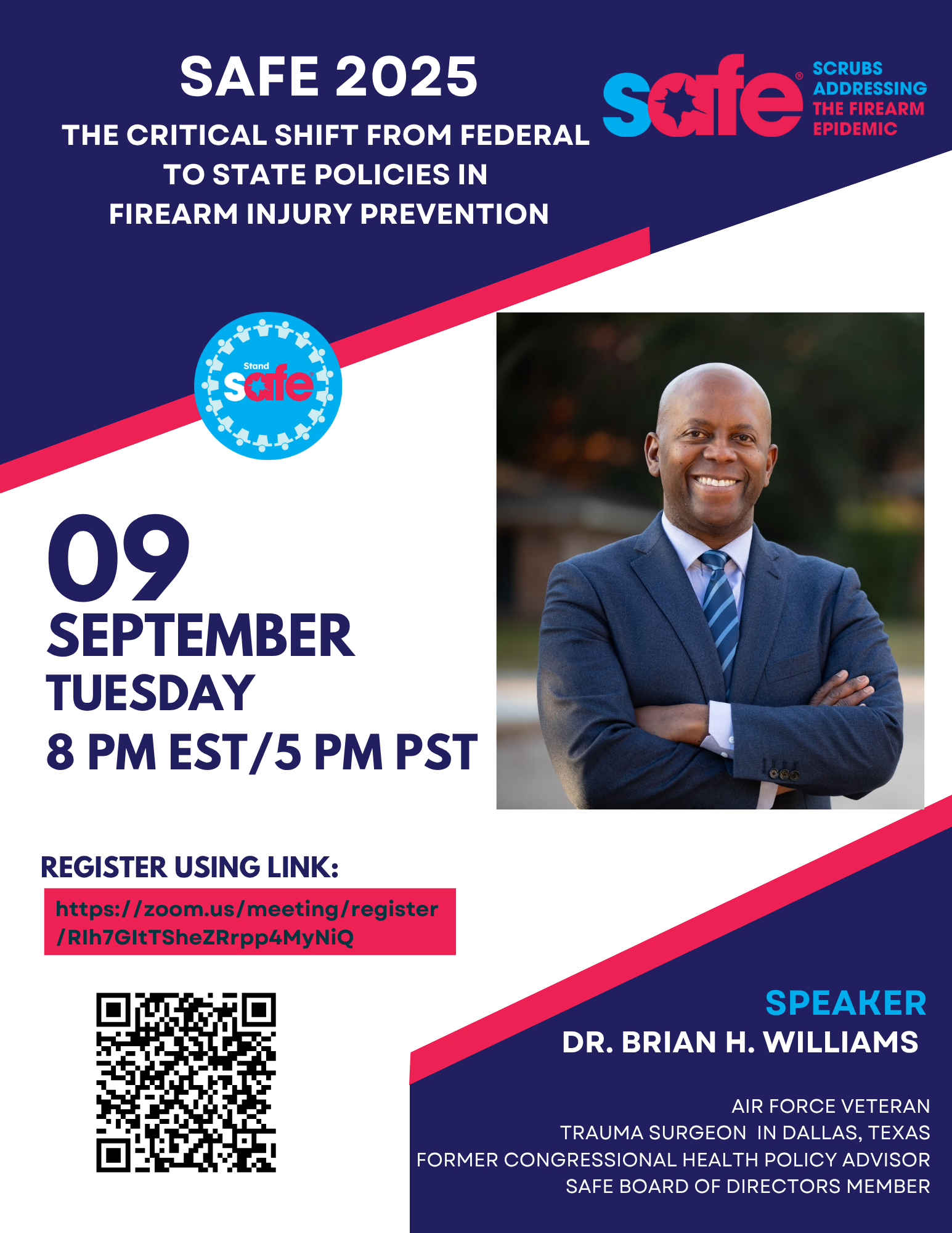 Register for Sept. 9 National Event - Stand SAFE - State Policy Shift ...