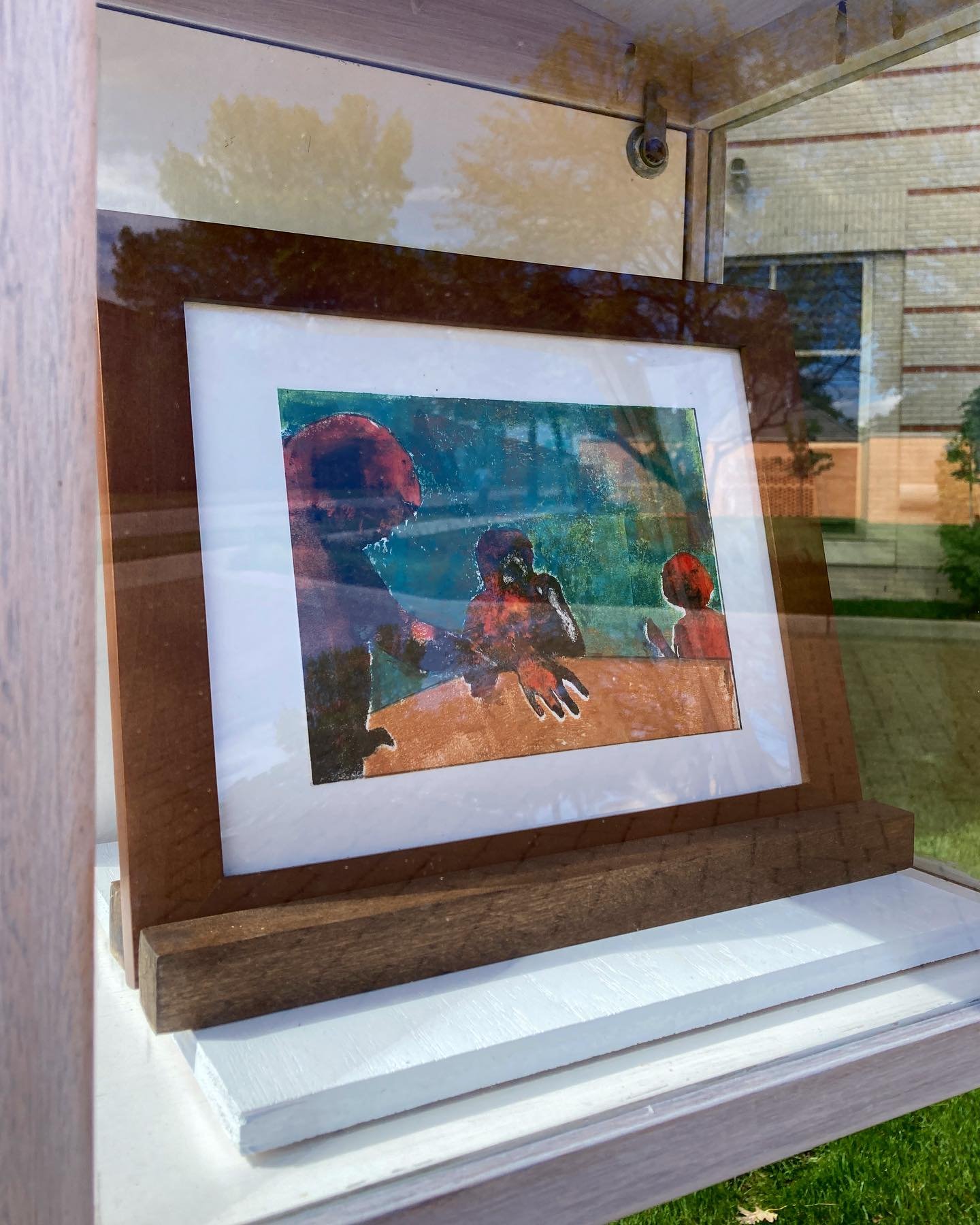 We can&rsquo;t get enough printmaking 🧡 For ArtPrize this year we&rsquo;re hosting the monotypes of printmaker John Sproul. His rough textures and striking layering can be found In 5 locations throughout the downtown. He&rsquo;s our 25th artist to b