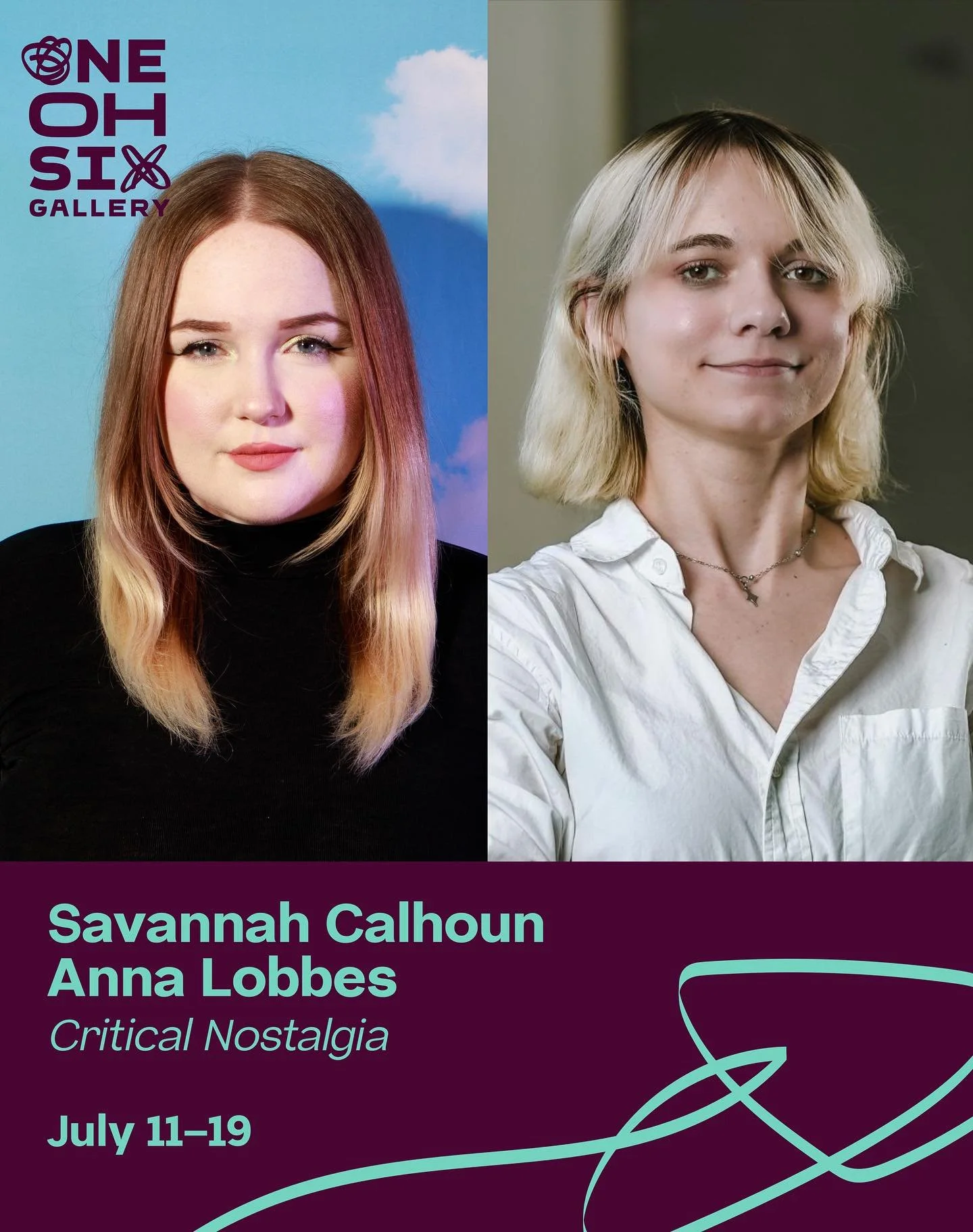 Install starts today! Then on Friday it&rsquo;s time for the opening reception from 6&ndash;9. We can&rsquo;t wait to see Savannah and Anna&rsquo;s work on the walls and bring artists and art lovers together for a great show. See you soon at the One 