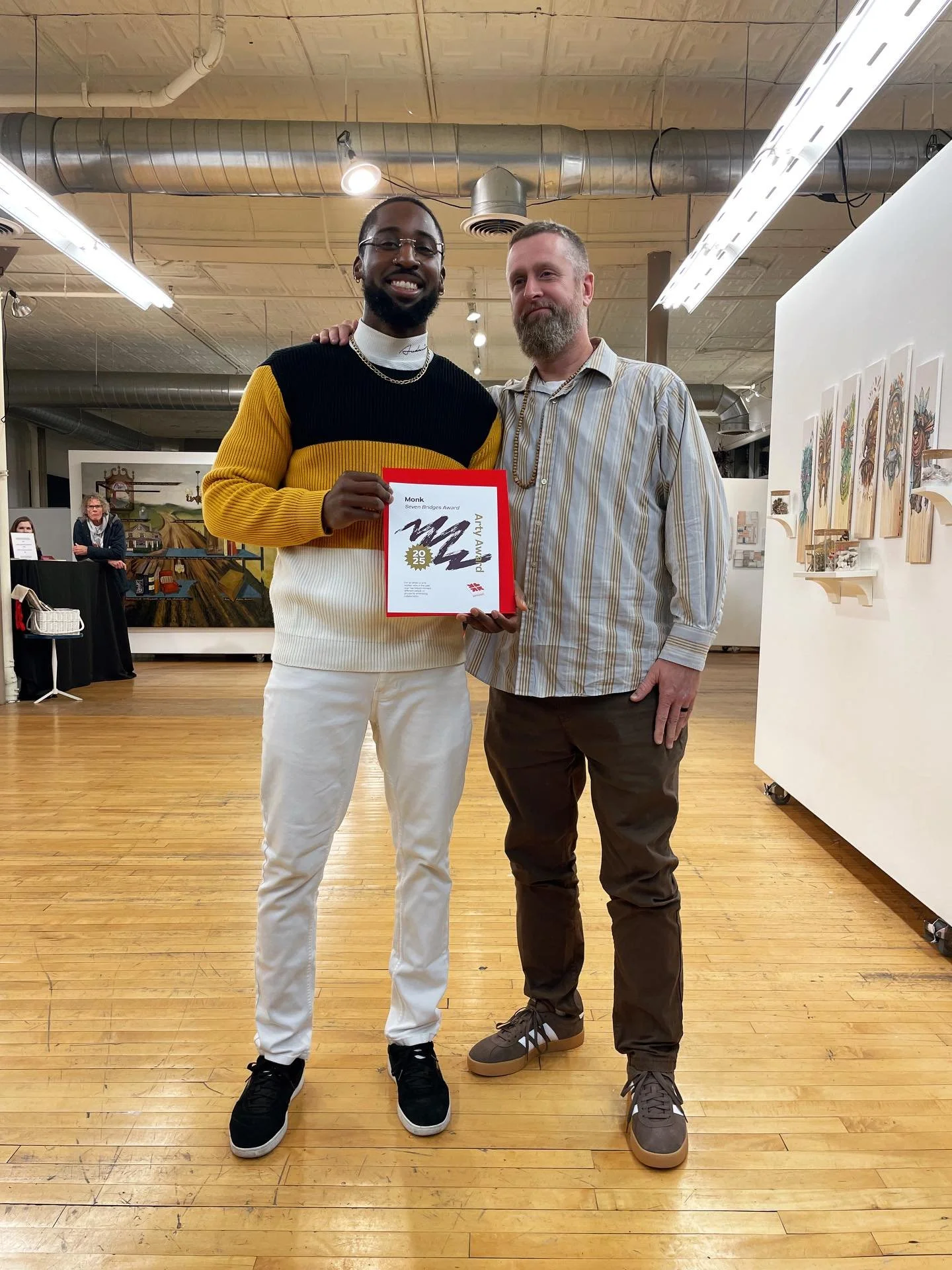 Grand Rapids&rsquo; 1st-ever Arty Awards were a blast 🏆! Congrats to all the winners and a big thank you to all the award presenters. Your kind words filled us with inspiration at a time when we need it most. 

A special thanks to @sanchezbistro , @