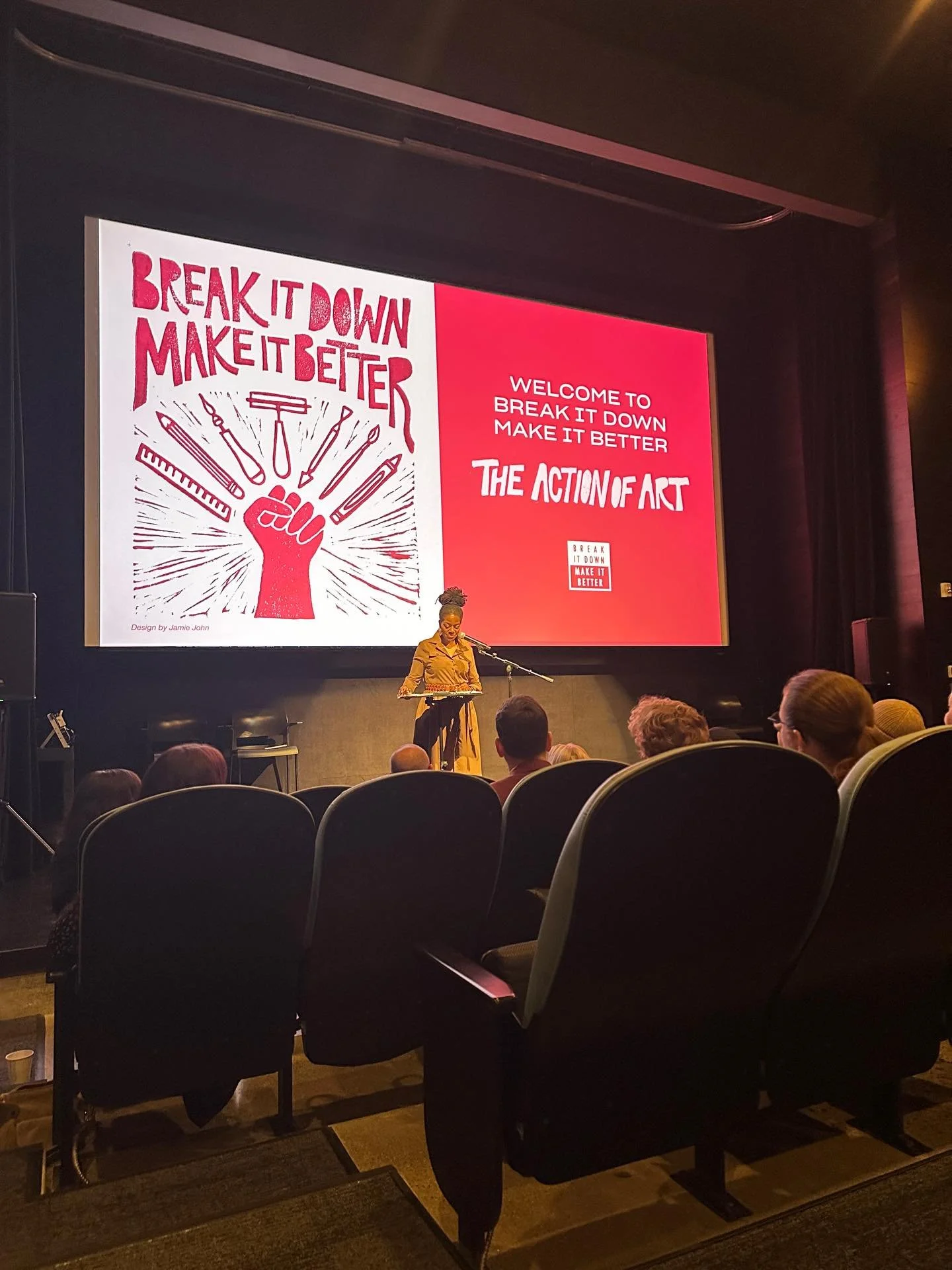 Break It Down | Make It Better was a blast! We saw over 160 artists and arts workers spend Friday and Saturday with us learning, building new relationships, and dreaming together as a creative community. We left feeling full of inspiration and ready 