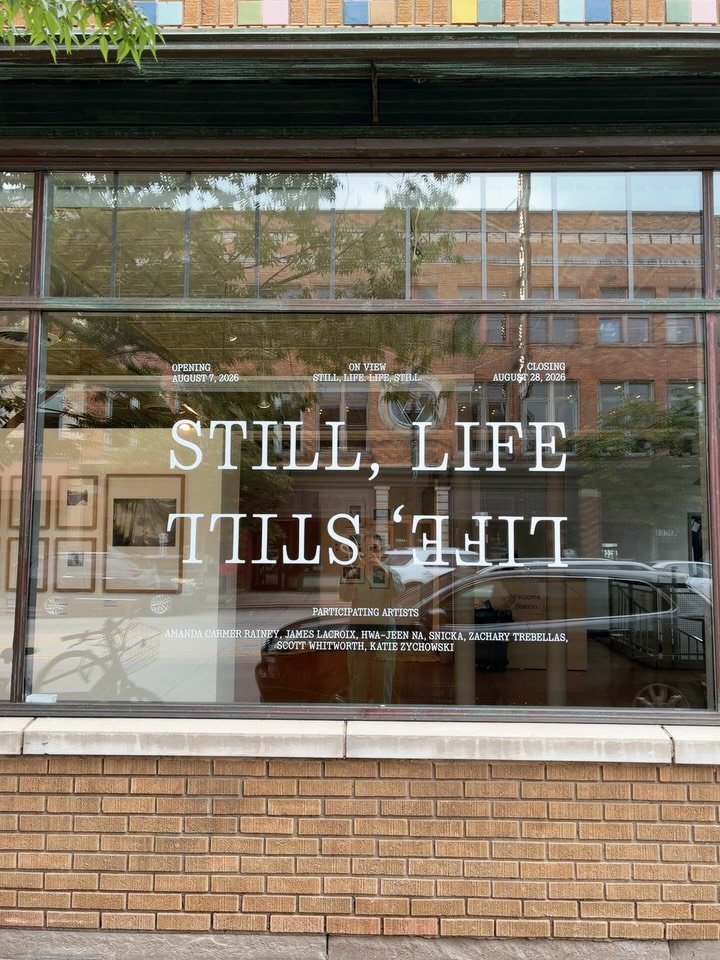 It&rsquo;s almost here! Catch &ldquo;Still, Life; Life, Still&rdquo; this Friday at the One Oh Six Gallery!

&bull; Opening Reception: Friday, 8/7. 6-9pm
&bull; DJ set by @indigo_wax 
&bull; Part of @firstfridayartwalkdowntown w/ 6 other nearby arts 