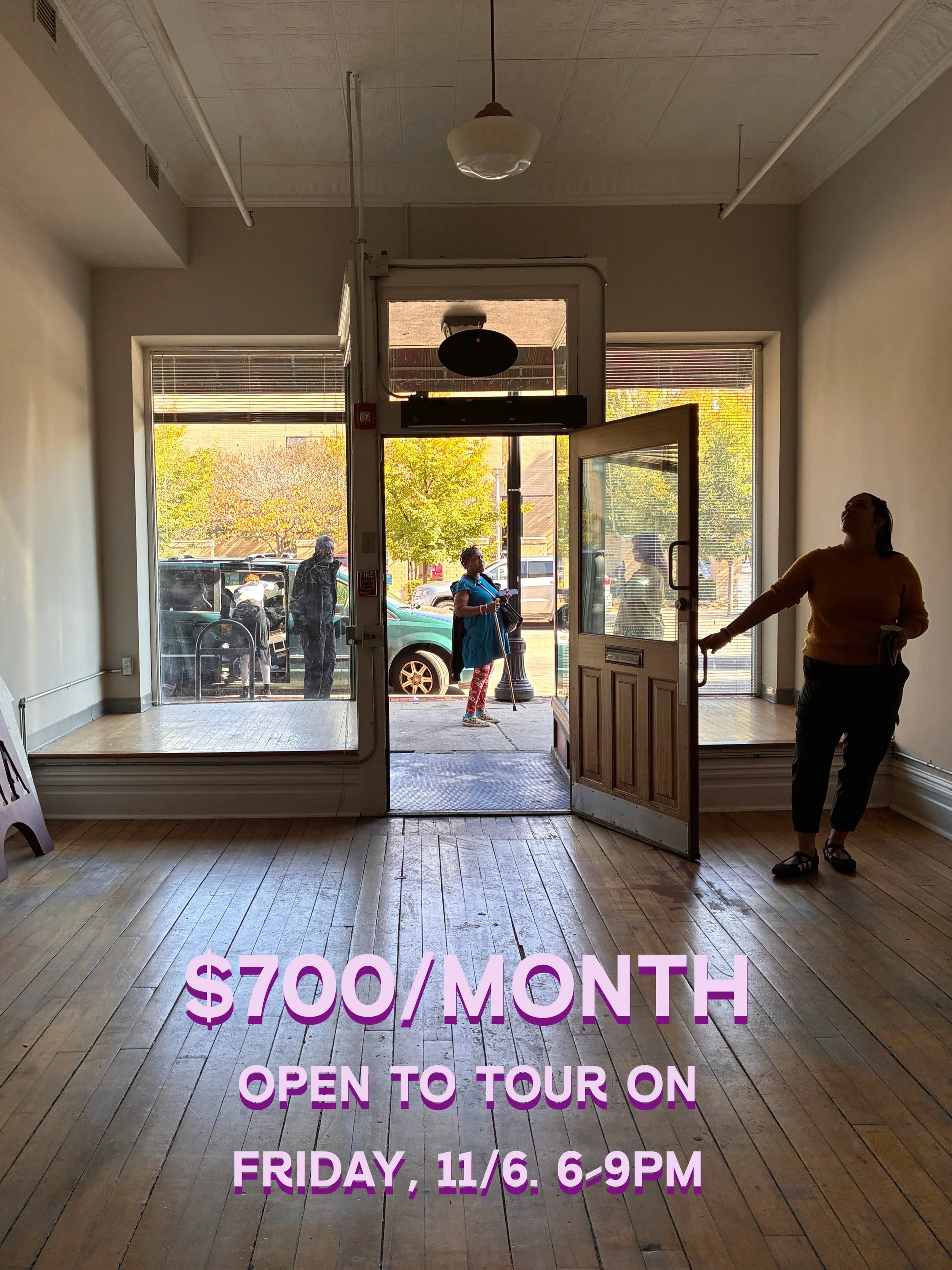 This is just one of five spaces we&rsquo;ll have open to tour next Friday, 11/6 from 6&ndash;9pm. Stop by the One Oh Six Gallery (106 S Division) for a First Friday Art Walk map to get started. 

Next Friday is also the opening reception for &ldquo;R