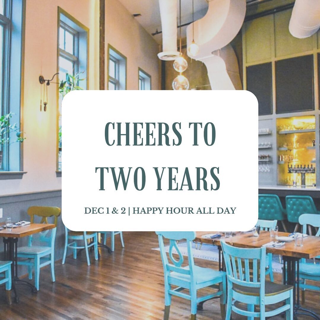 CHEERS TO TWO YEARS 🥂🍻

On December 1, Pennyroyal turns TWO 🥳 To thank you all for your support &amp; community over the past two years, we&rsquo;re doing happy hour ALL DAY (starting at 11 AM!) on Thursday, December 1 &amp; Friday, December 2 🙌
