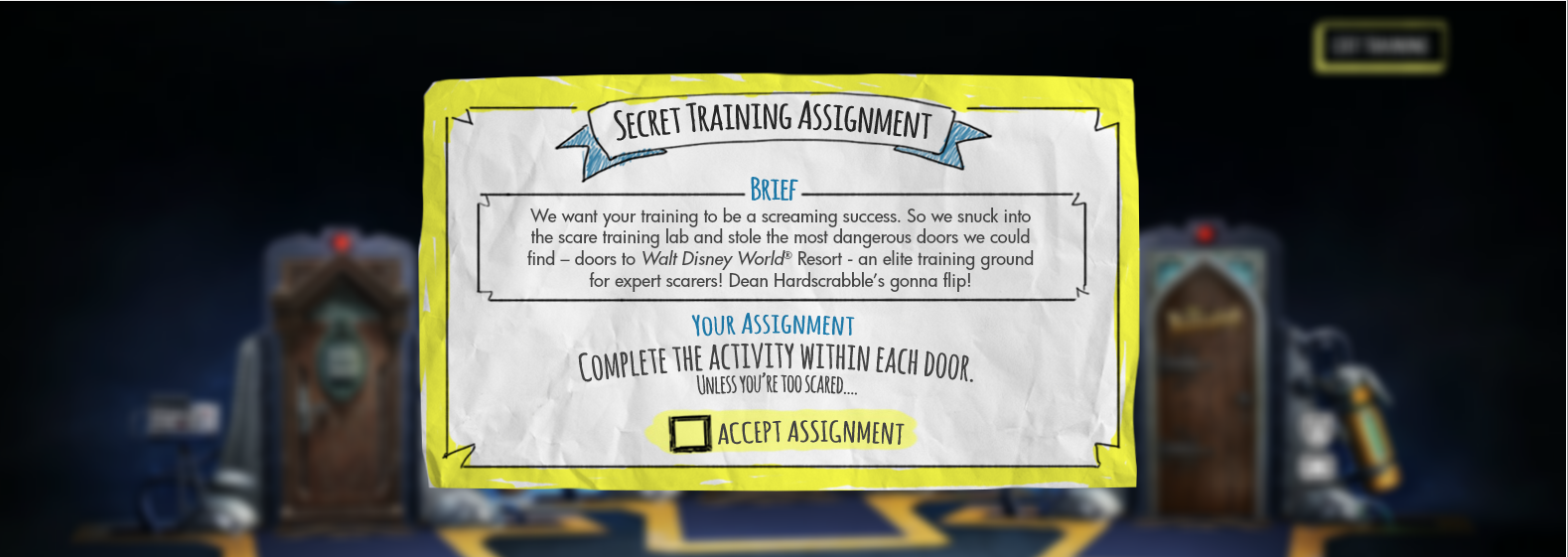 secret training assignment.PNG