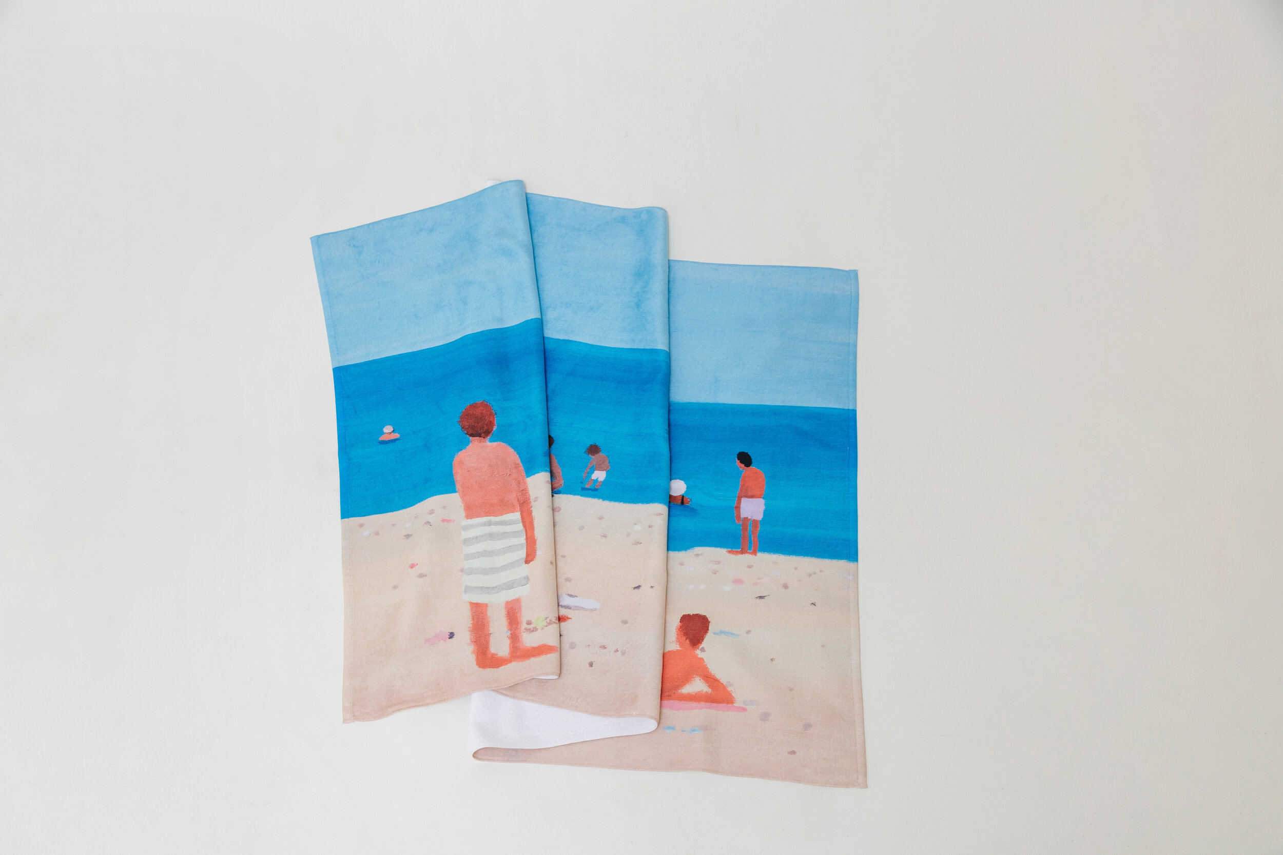 Jean Jullien Beach Towel, Jean Jullien Shower Curtain