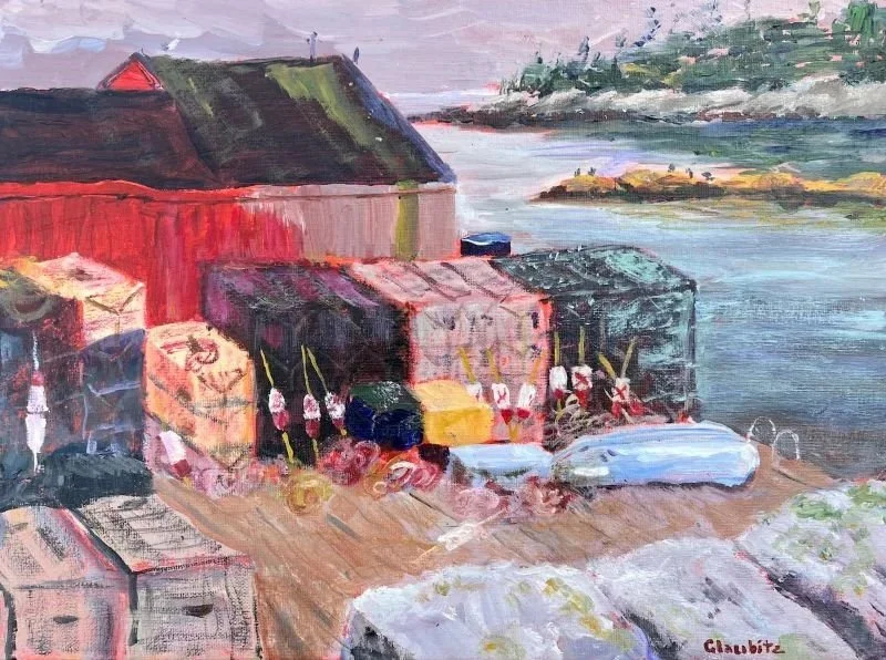 WINTER ART SHOW RECEPTION  - BRIGHT NIGHT BATH MAINE