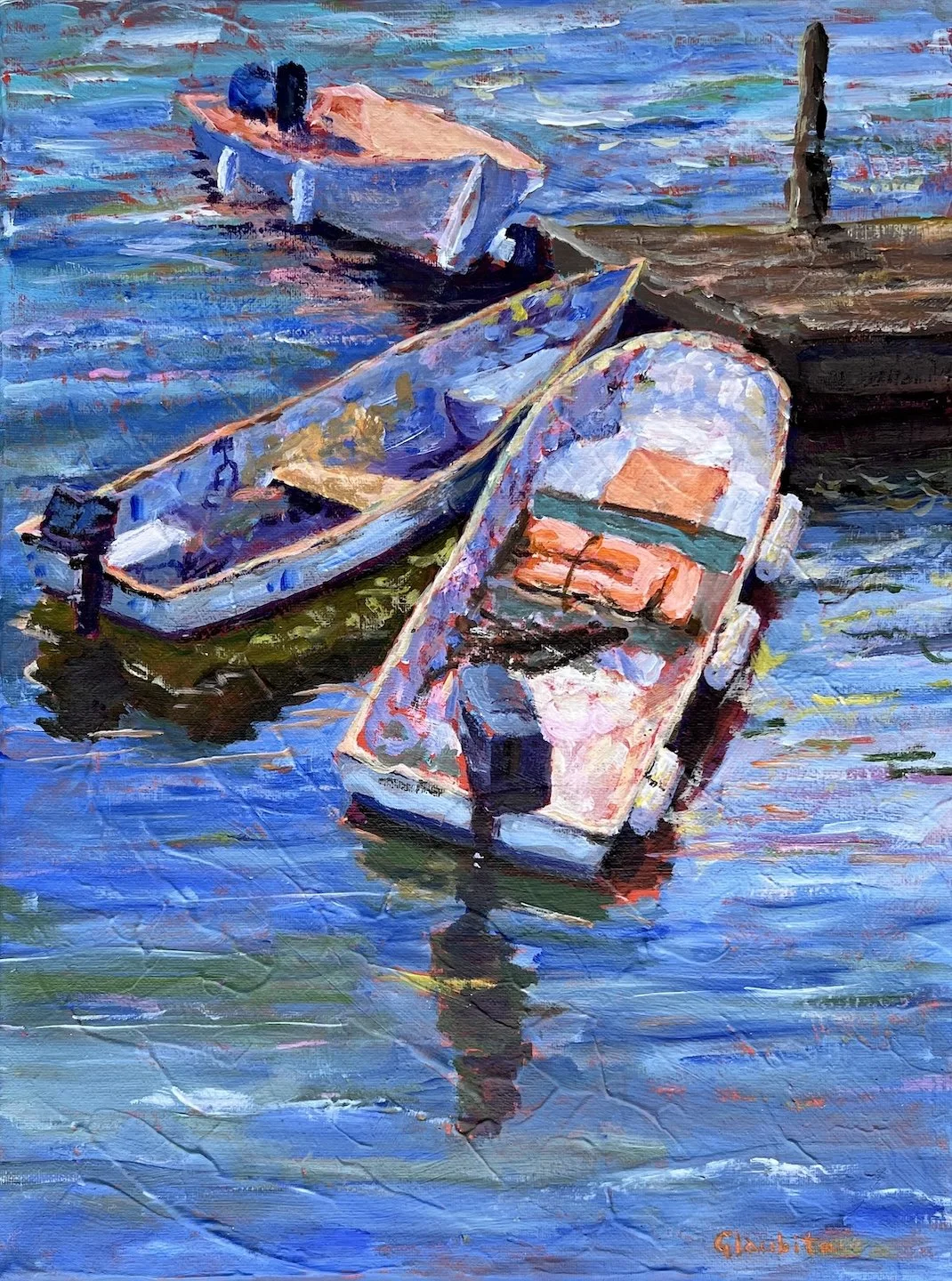 Shimmering Dinghies