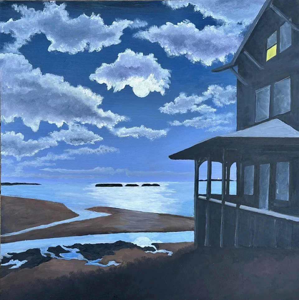  Acrylic on board 16×16 