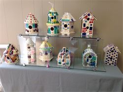 Mosaic Birdhouses