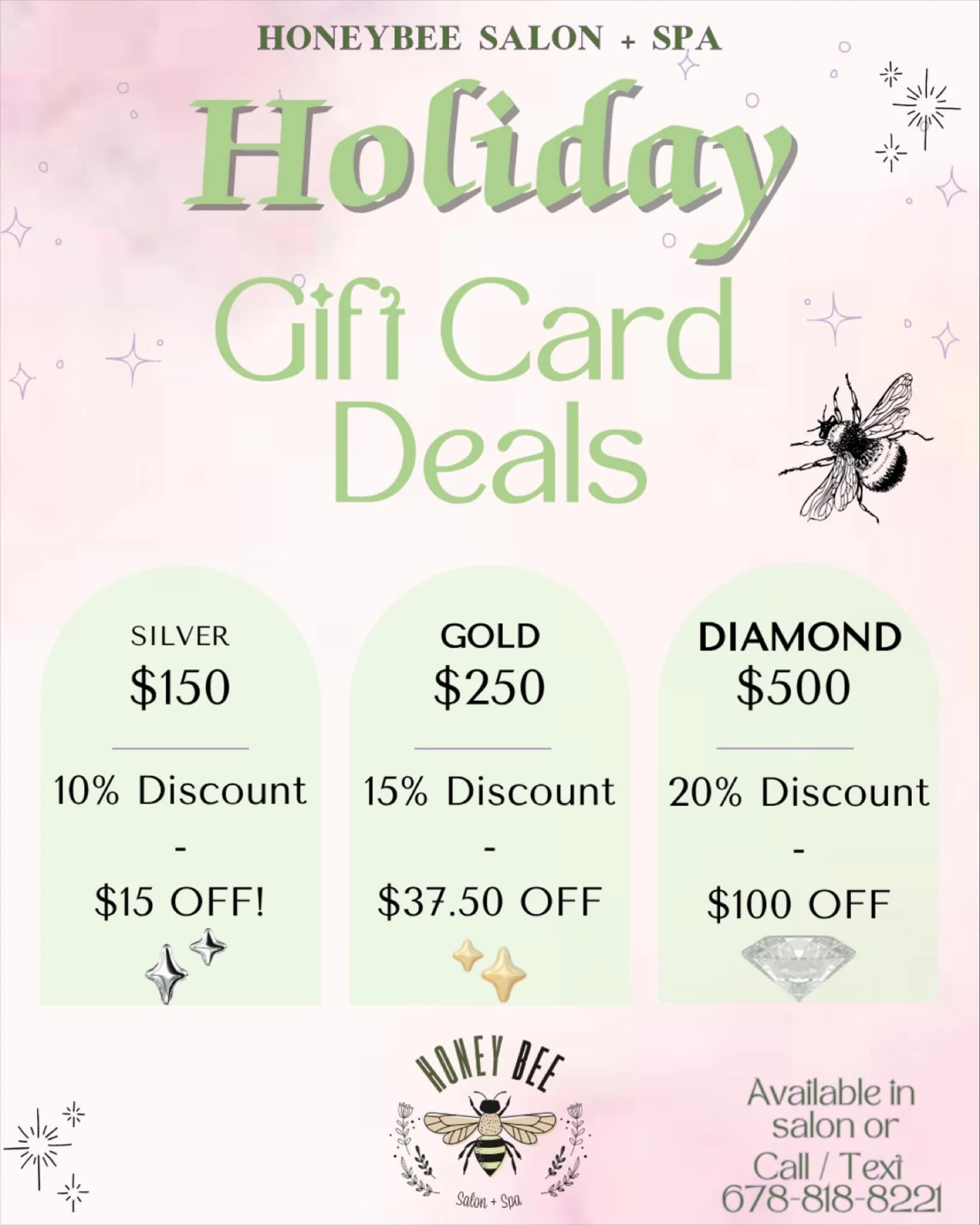 We are so excited to bring the holiday season around again! It&rsquo;s time for us to offer our classic holiday gift card deals. We are so very grateful for all of you that have been here for a while or who have just joined us, this is our gift to yo