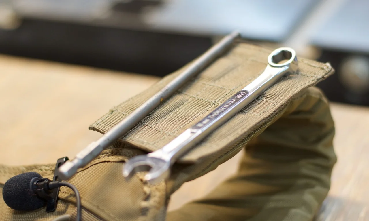 Showing additional feature to add magnets to anywhere with Velcro