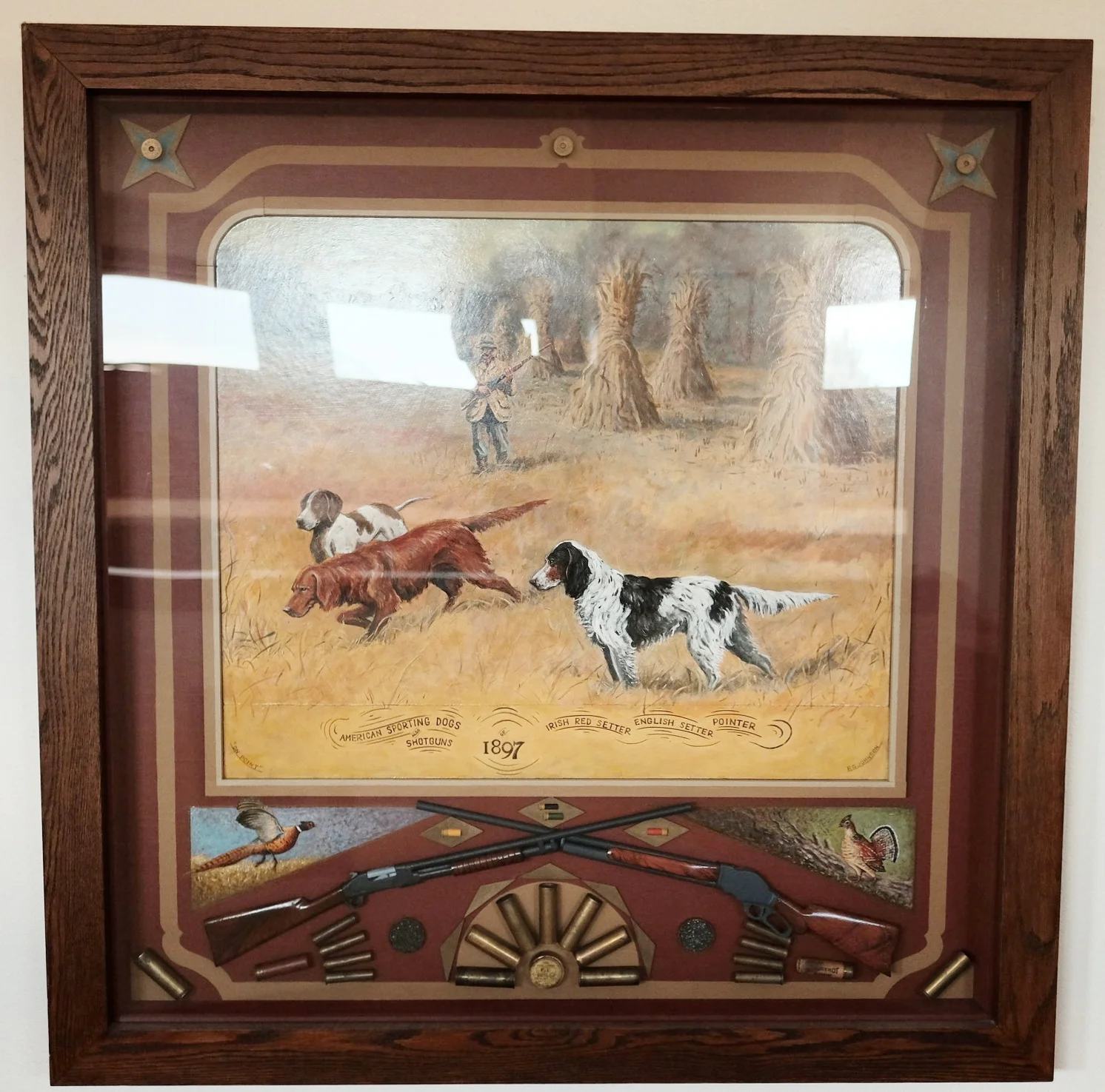 Pointers - Acrylic on Panel 42x43