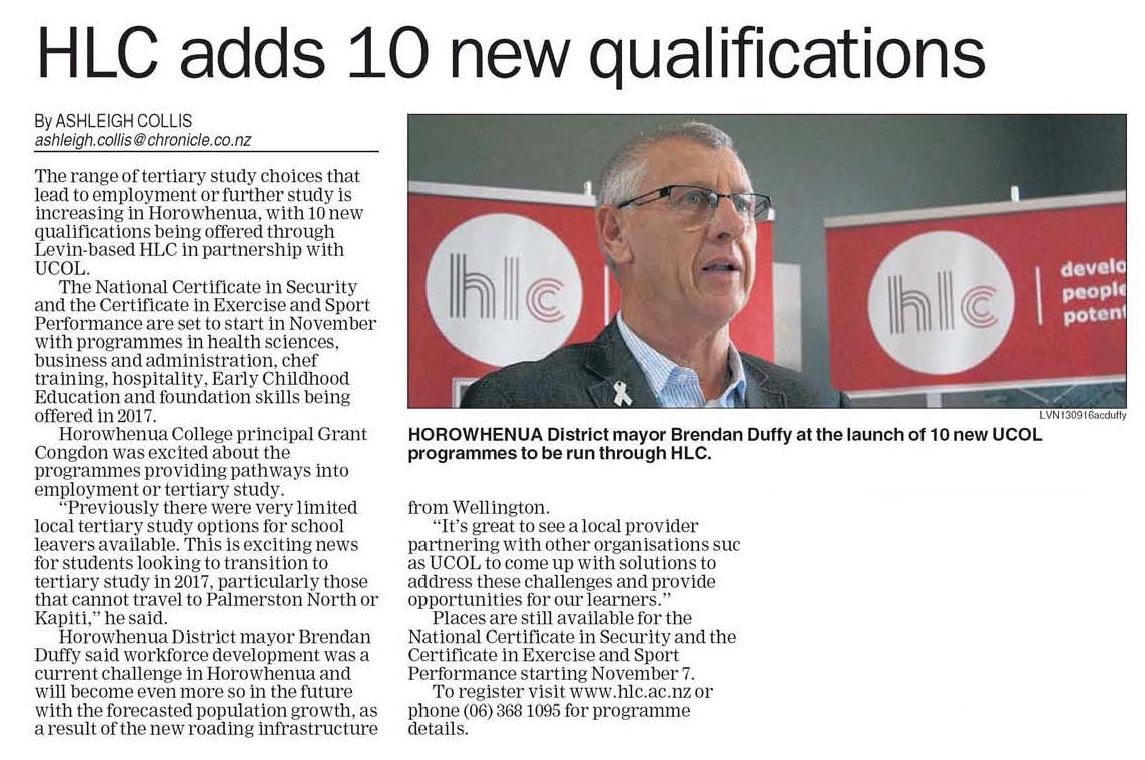 HLC adds 10 new qualifications.jpg