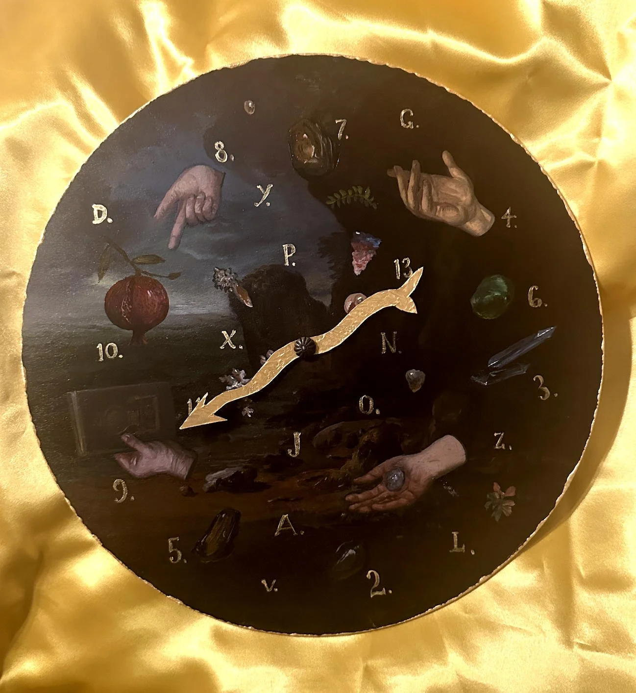 Spinner on yellow satin.jpg