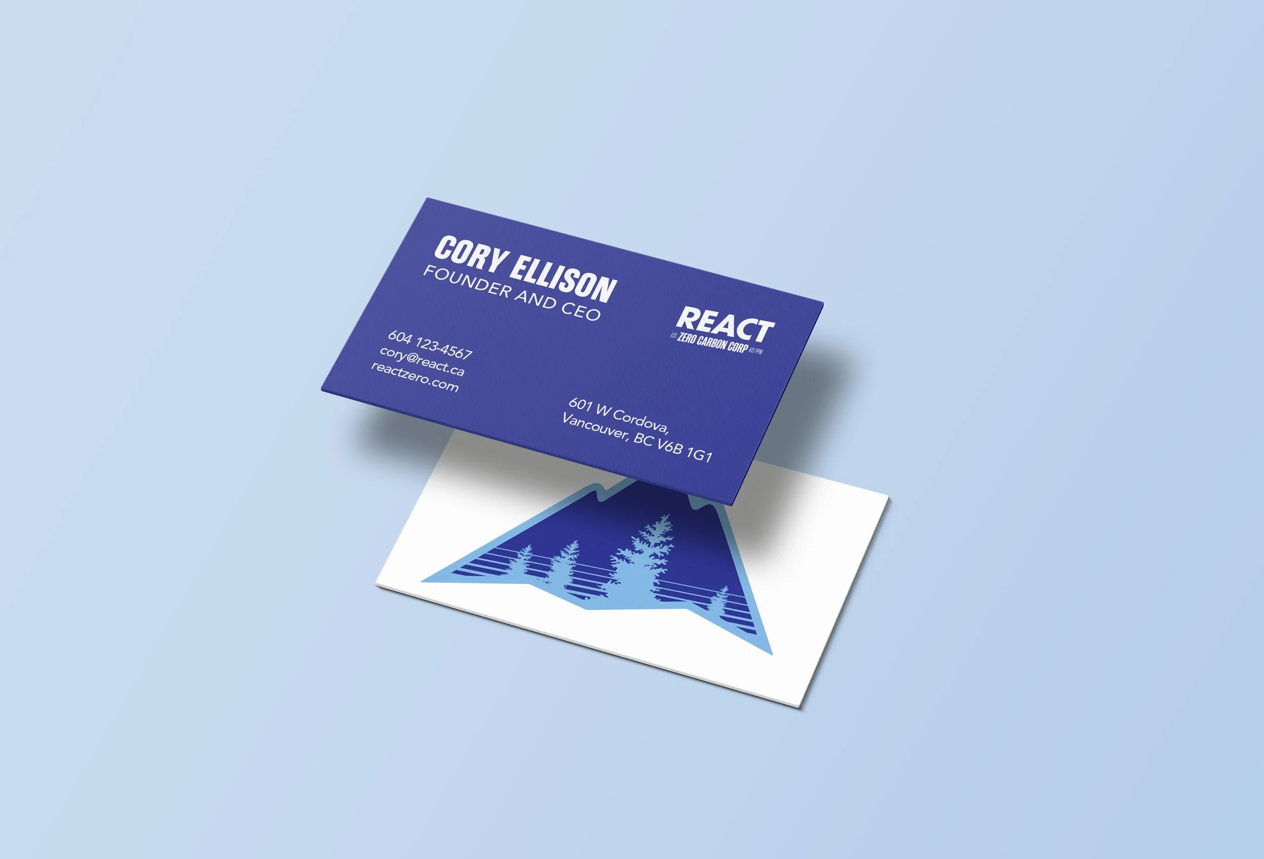 React Branding Collateral