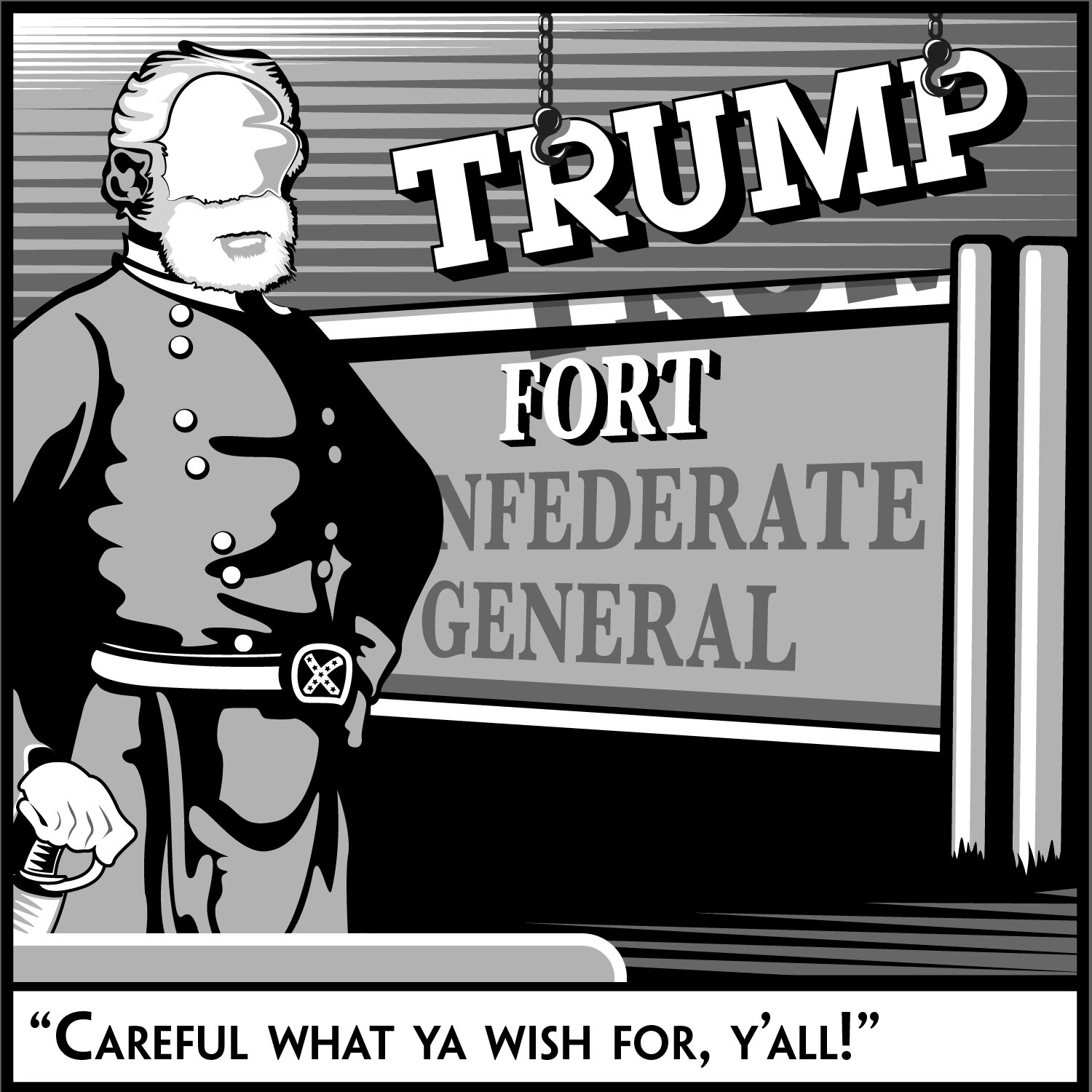 The first real cartoon. Almost.