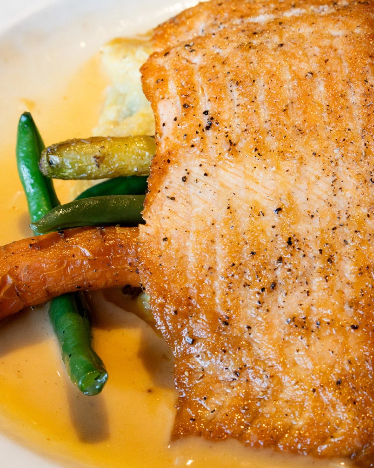Columbia River Steelhead &ndash; A Taste of Montana&rsquo;s Finest!

Get ready to indulge in our beautifully grilled Columbia River Steelhead Trout &mdash; a new addition to our winter menu! &mdash; paired with our creamy artichoke parmesan polenta a