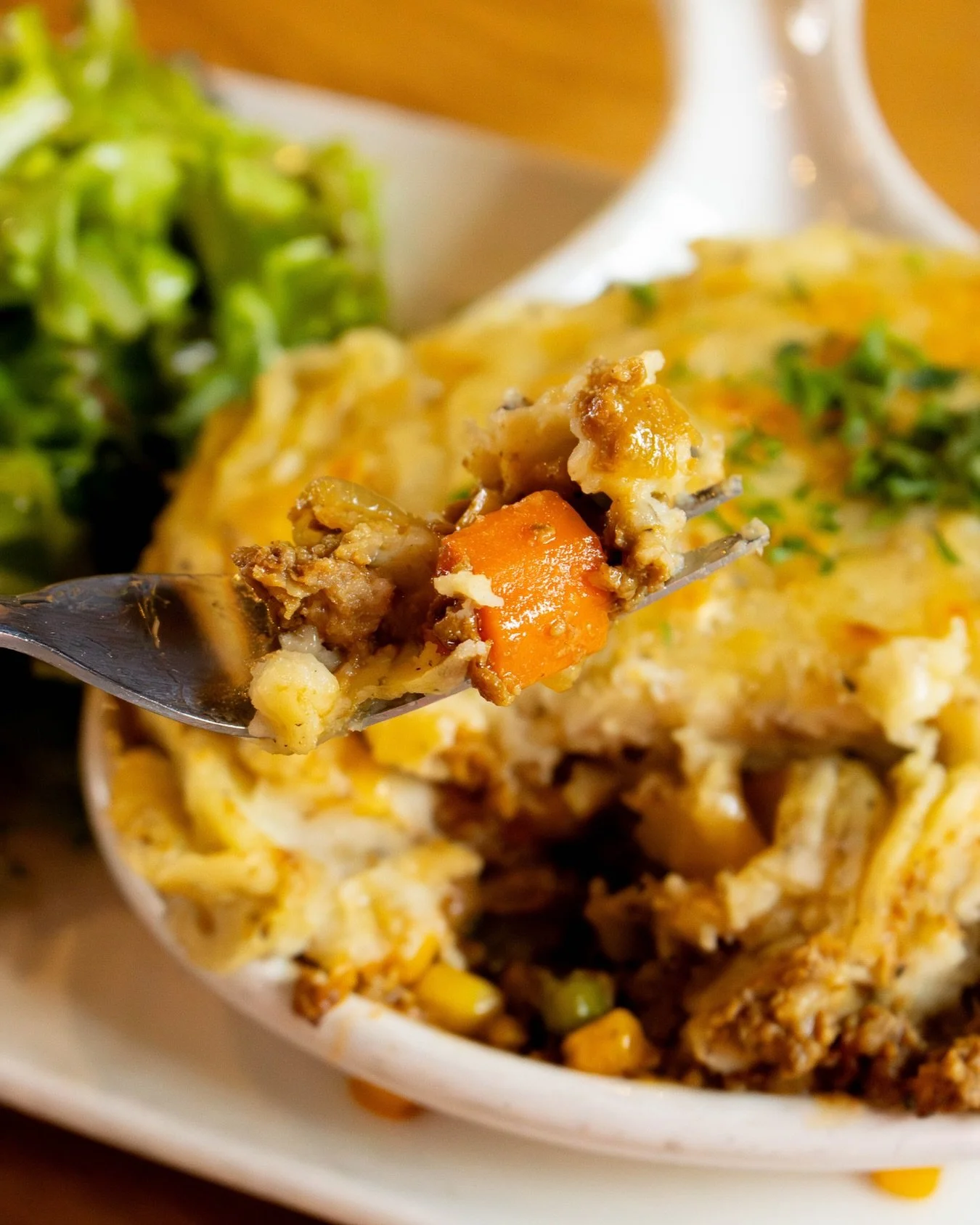 Thursdays call for comfort, and nothing does it quite like our Shepherd&rsquo;s Pie.

Made with locally raised bison from Big Sky, it&rsquo;s hearty, rich, and layered with flavors that feel like home. Topped with creamy potatoes and baked until gold