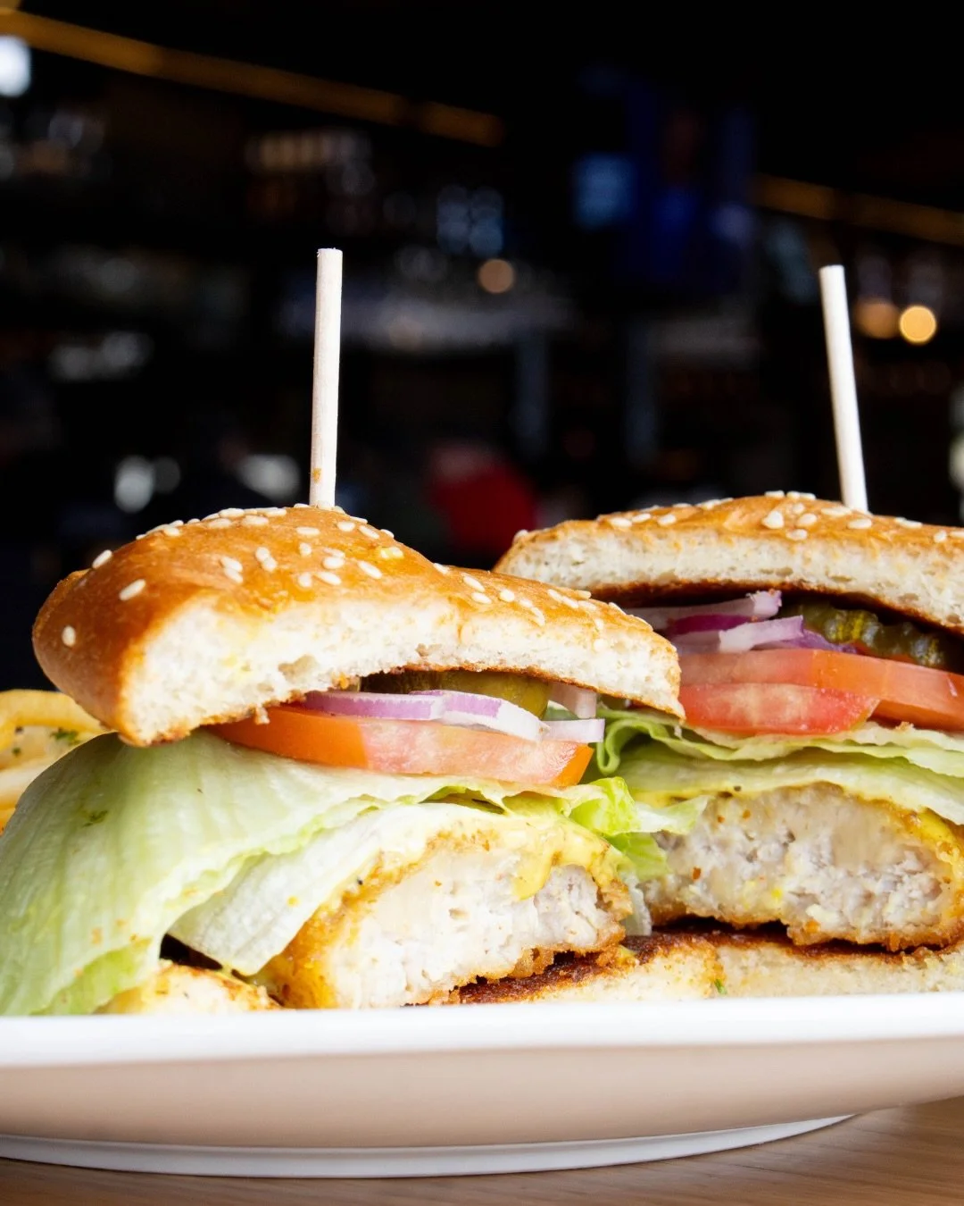 Our new summer menu is tasting REALLY good.

The new pork chop sandwich, a classic with roots in Butte, Montana, eats even better than it looks.

Ours starts with a natural Hutterite pork chop, beer-battered and fried golden until it&rsquo;s crispy o