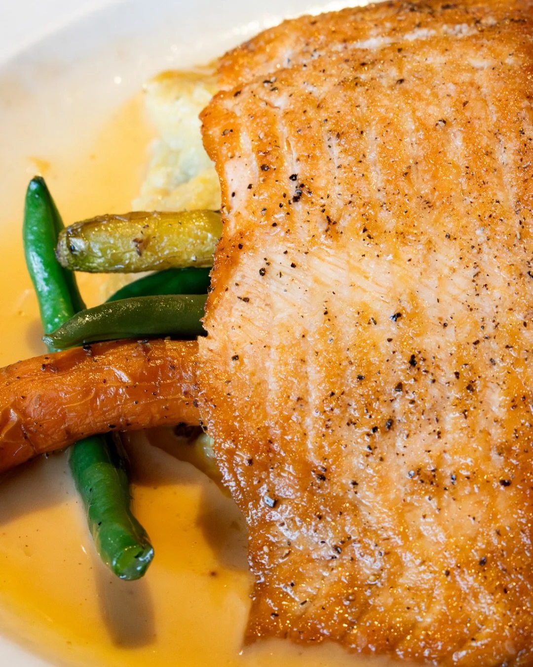 Our kitchen gets fresh fish delivered  to our door almost daily, and the dishes they make with that bounty are as delicious &mdash; and fresh &mdash; as it gets.

If fresh halibut is your thing, we&rsquo;ve got it coming in every Tuesday and Friday. 