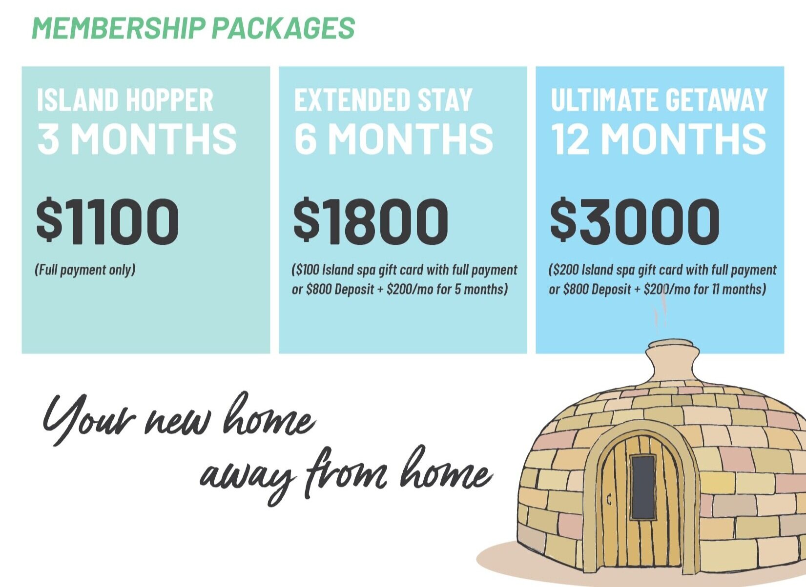 Membership — Island Spa and Sauna