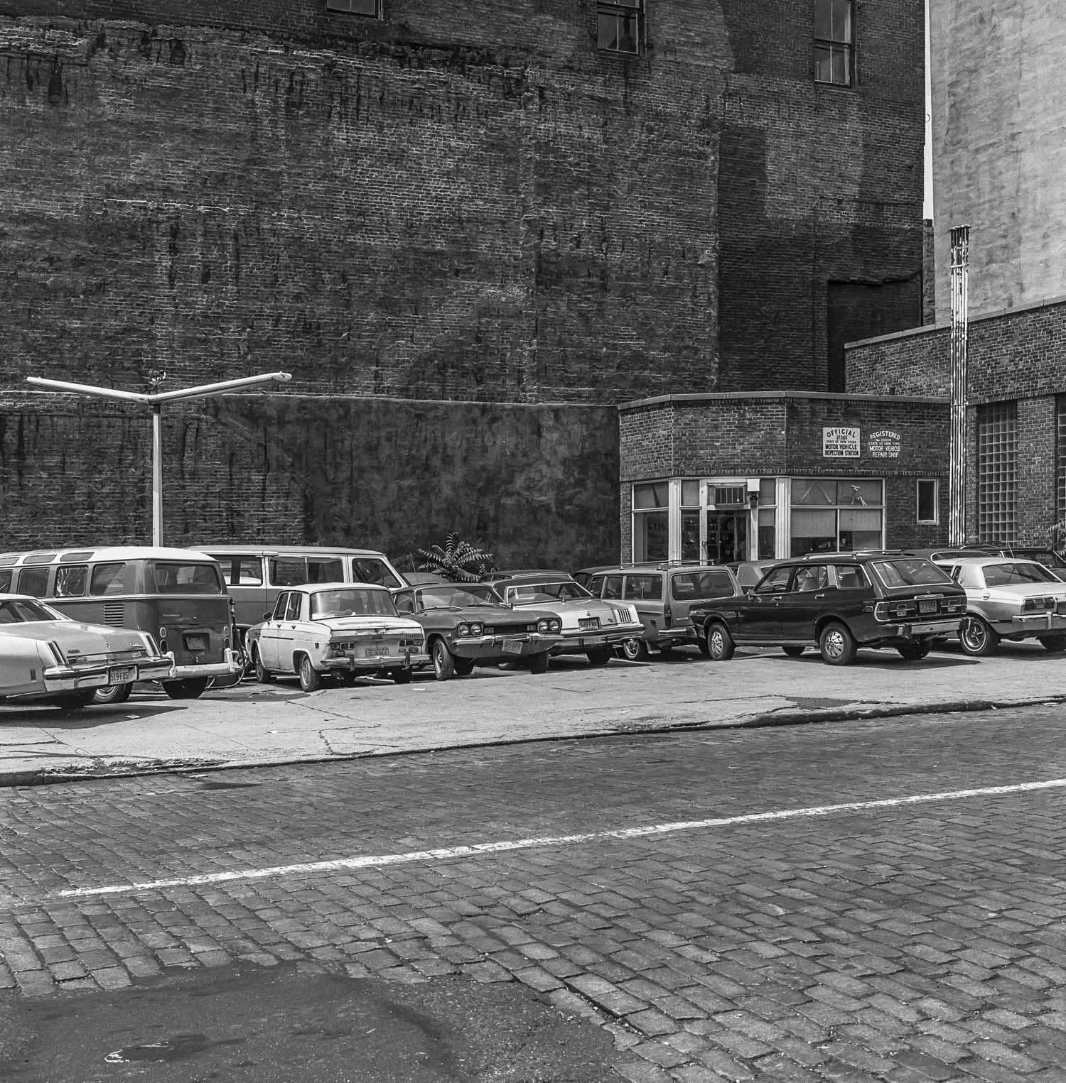 'Inspection Station' Lafayette Street NYC 1979