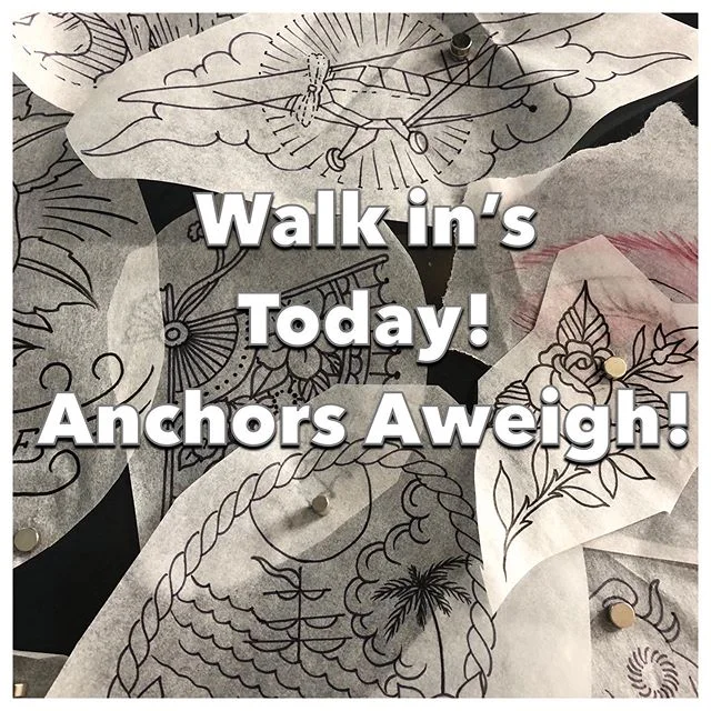 Anchor Aweigh Tattoo
