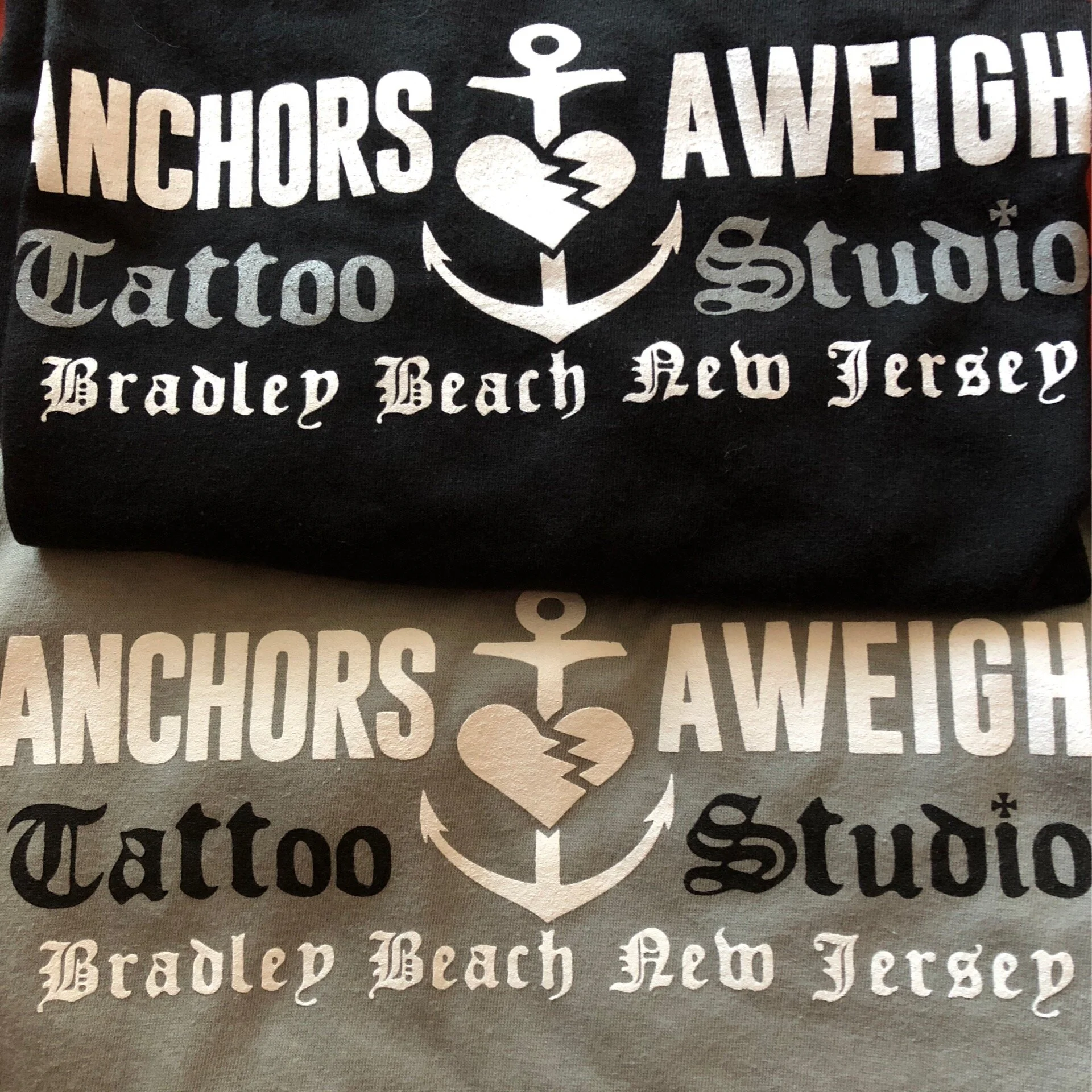 Mens Anchors Aweigh Logo Shirt (Limited Stock) — Anchors Aweigh Tattoo