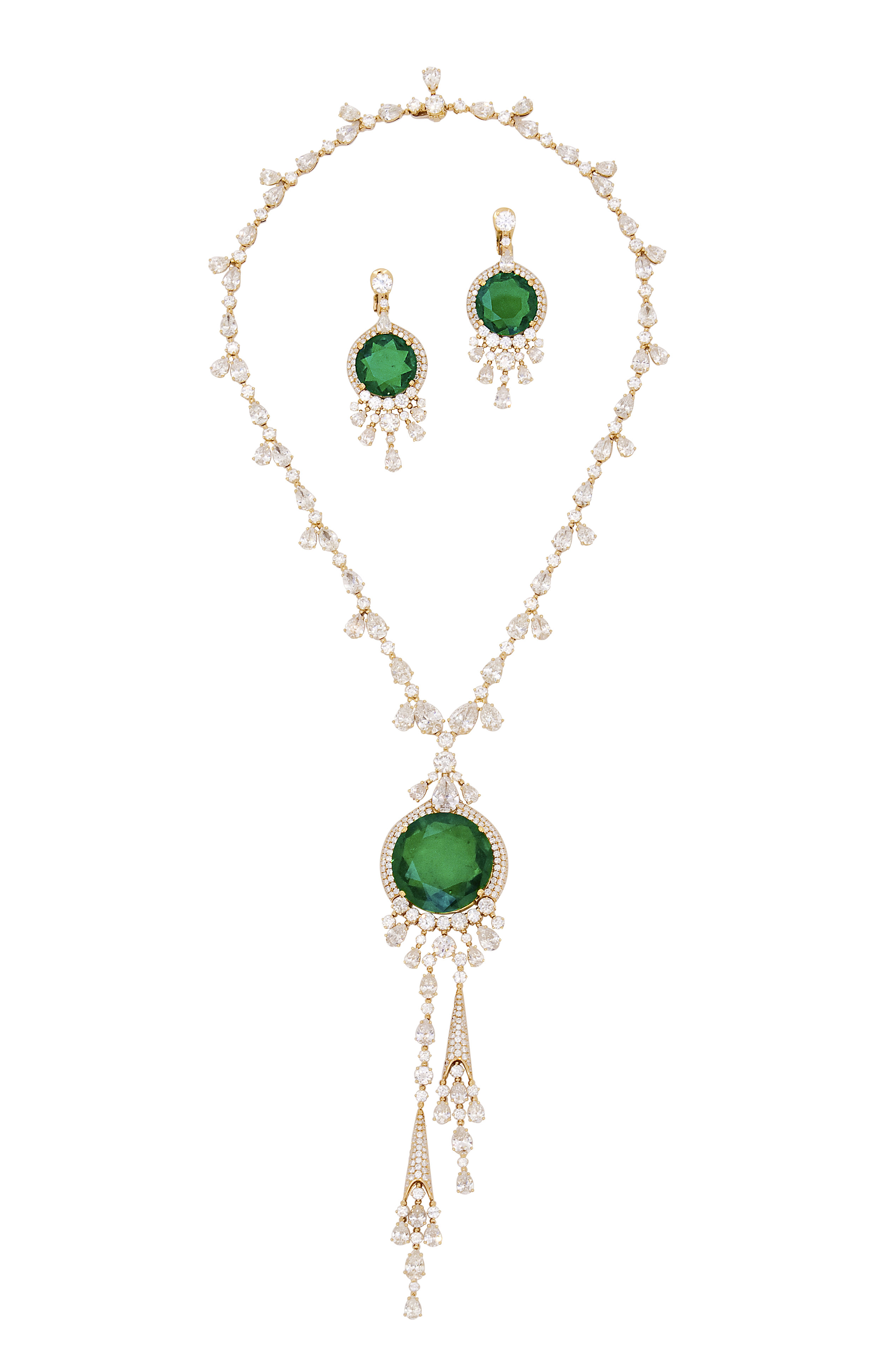 Bvlgari Emerald Earrings and Necklace - photo by Andrew Werner.jpg