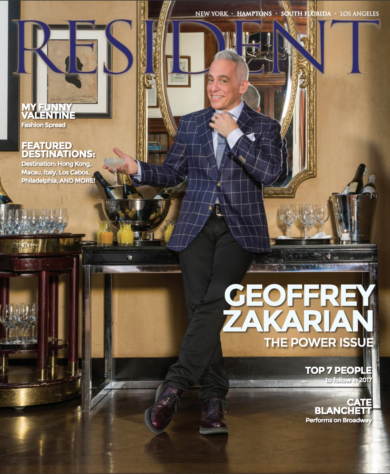 Geoffrey Zakarian RESIDENT MAGAZINE cover - photo by Andrew Werner.png