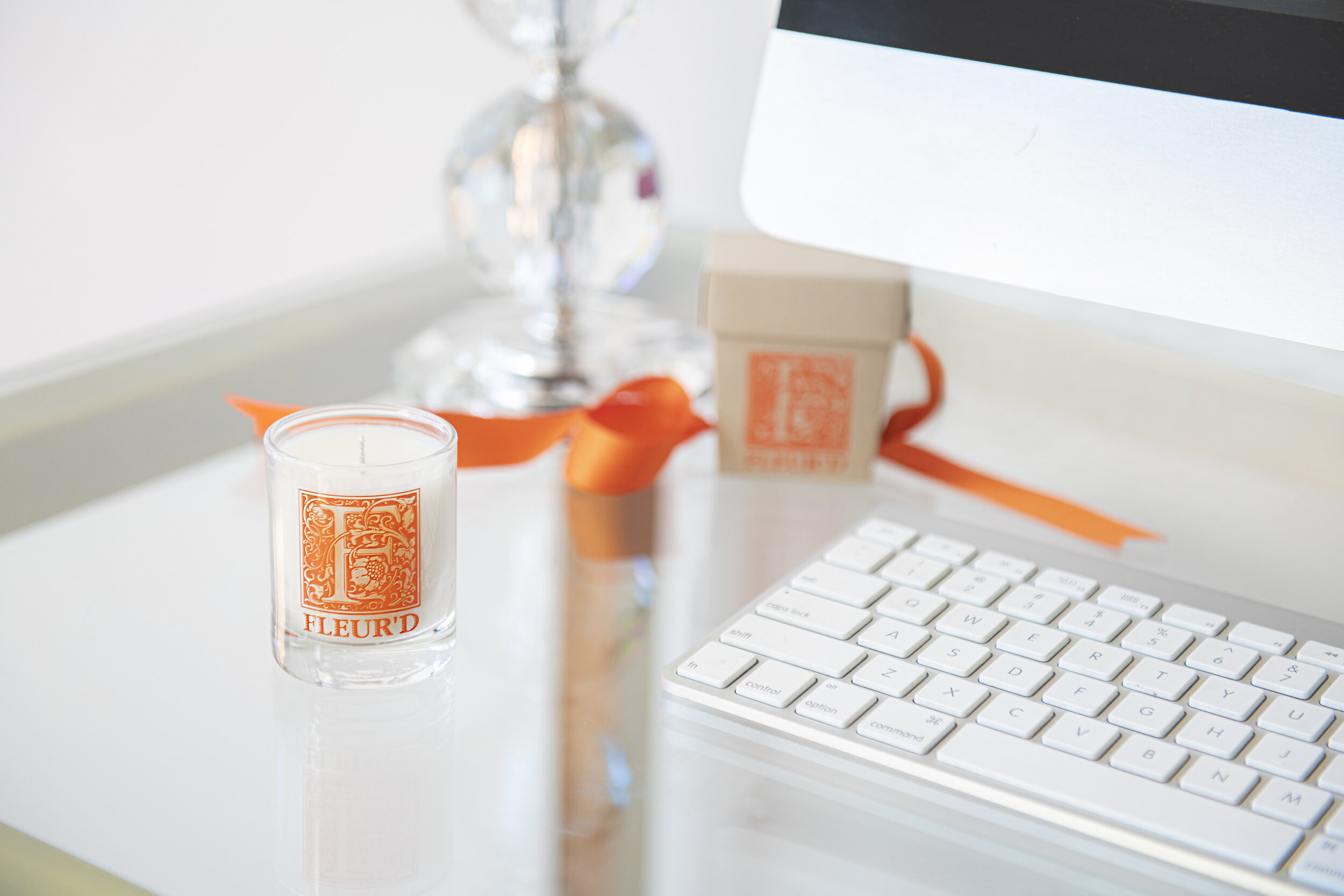 Fleur'd Pins Spiced Orange Candle WFH lifestyle- photo by Andrew Werner.jpg