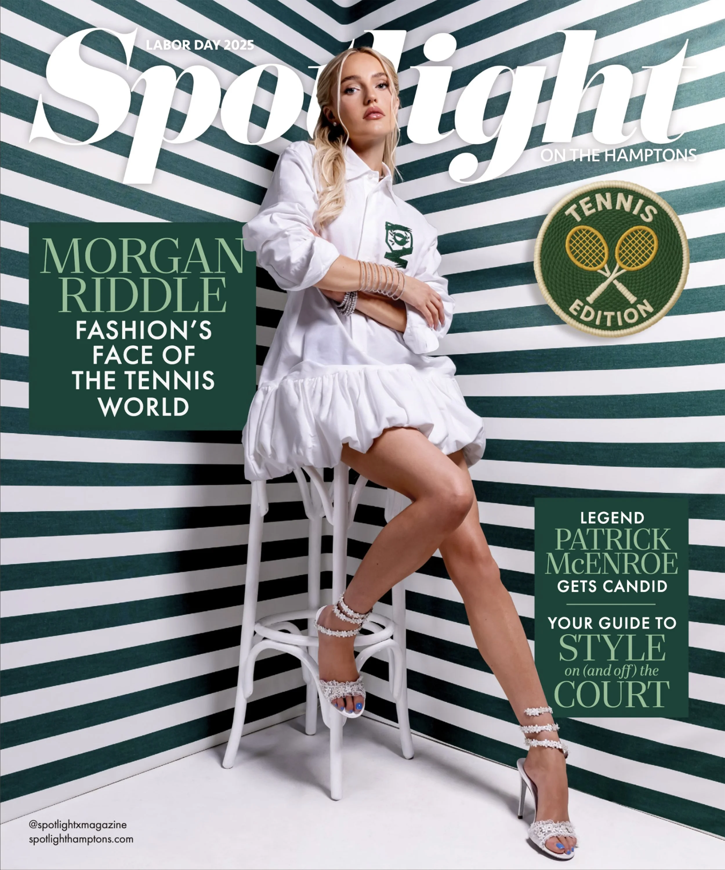 Spotlight Magazine, Labor Day 2025 - Morgan Riddle by photographer Andrew Werner - Cover.jpg