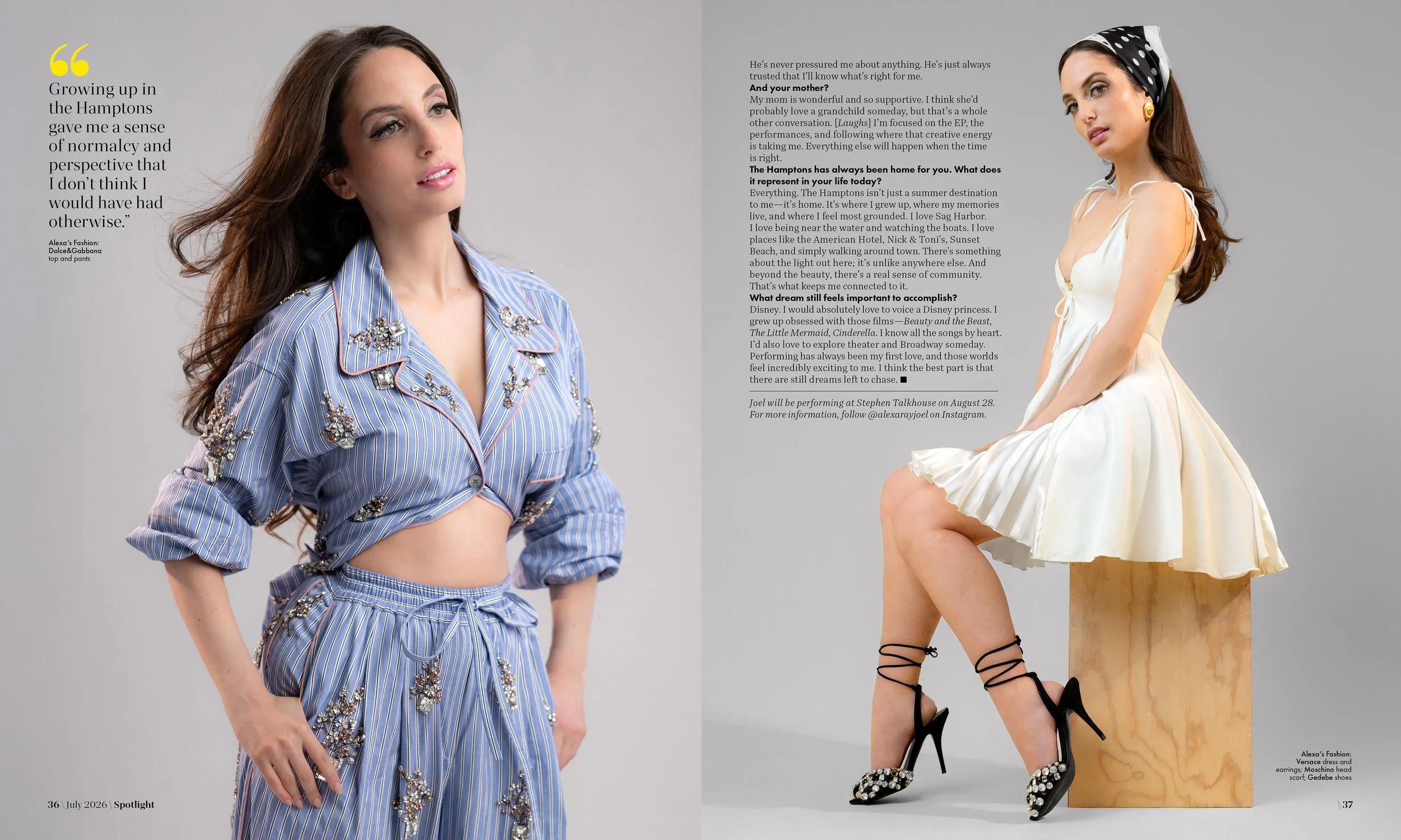 Spotlight Magazine, Alexa Ray Joel - August 2026 - photo by Andrew Werner - 36-37 .jpg