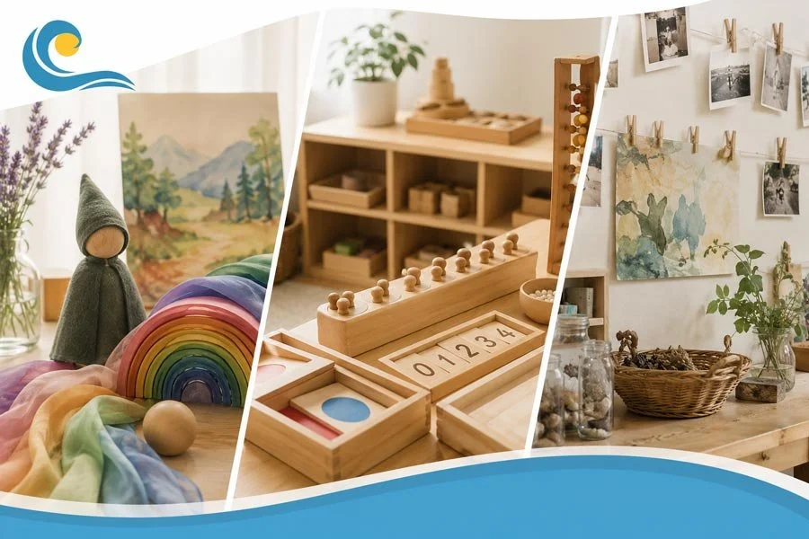 Waldorf vs Montessori vs Reggio Emilia