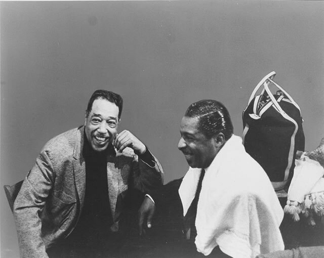 Erroll hanging out with the great Duke Ellington backstage. Many of Ellington&rsquo;s songs were staples of Garner&rsquo;s repertoire. You can hear Garner&rsquo;s inspired take on the classic &ldquo;Caravan&rdquo; on 2016's Ready Take One.