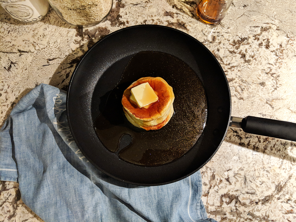Fluffy Japanese Pancakes with T-Fal Extreme Titanium Frying Pan — good food  toronto