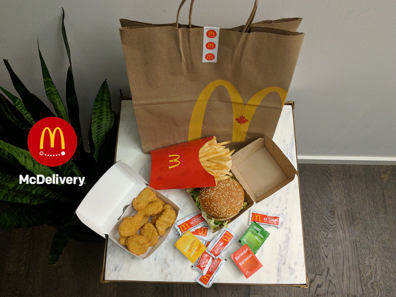 McDelivery Day in Canada