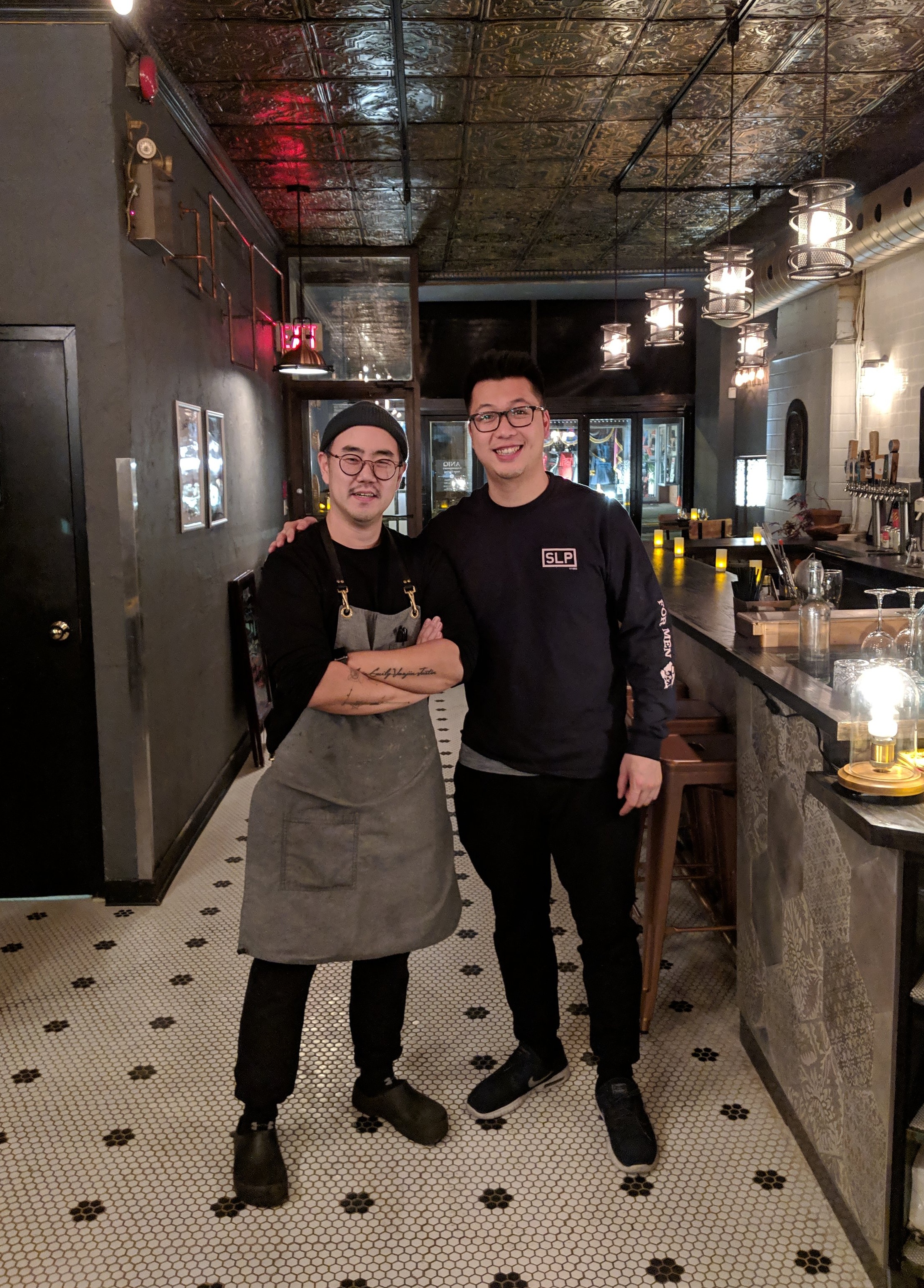 Aniq x GFT (Chef and Owner Eric Oh + Me)