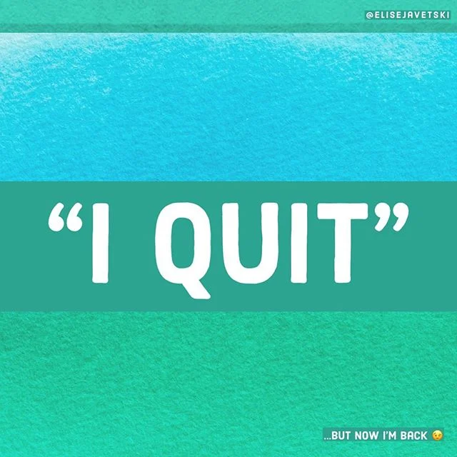 Yep... that&rsquo;s right.
.
✌️It&rsquo;s been almost two months since a post... pretty much social media suicide.
.
⏱My intentions at the start were to take &ldquo;a little social media break&rdquo; but that became a big one.
.
🤦&zwj;♀️From someone