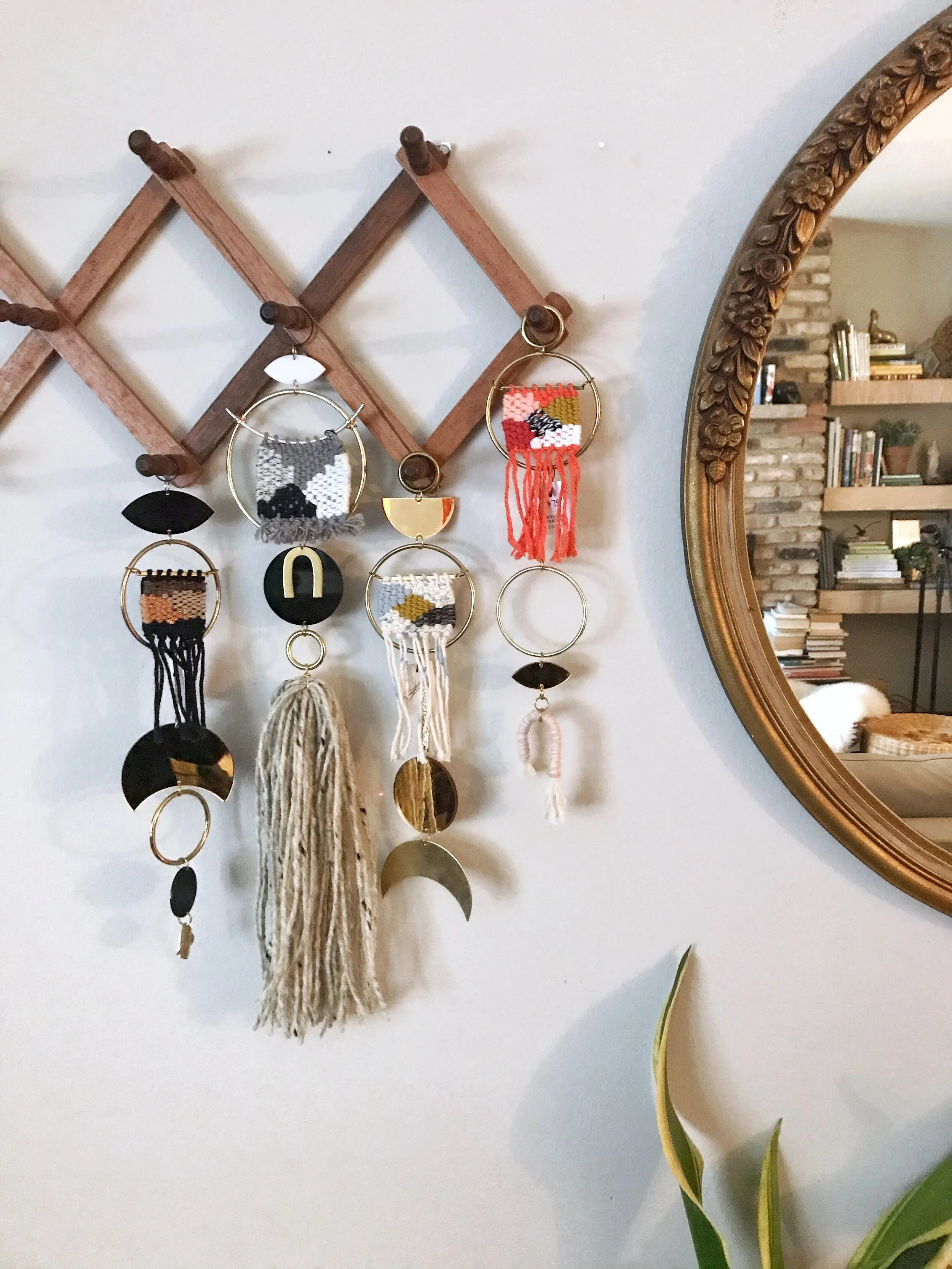 Geo Stacker Mini Weavings - set 1