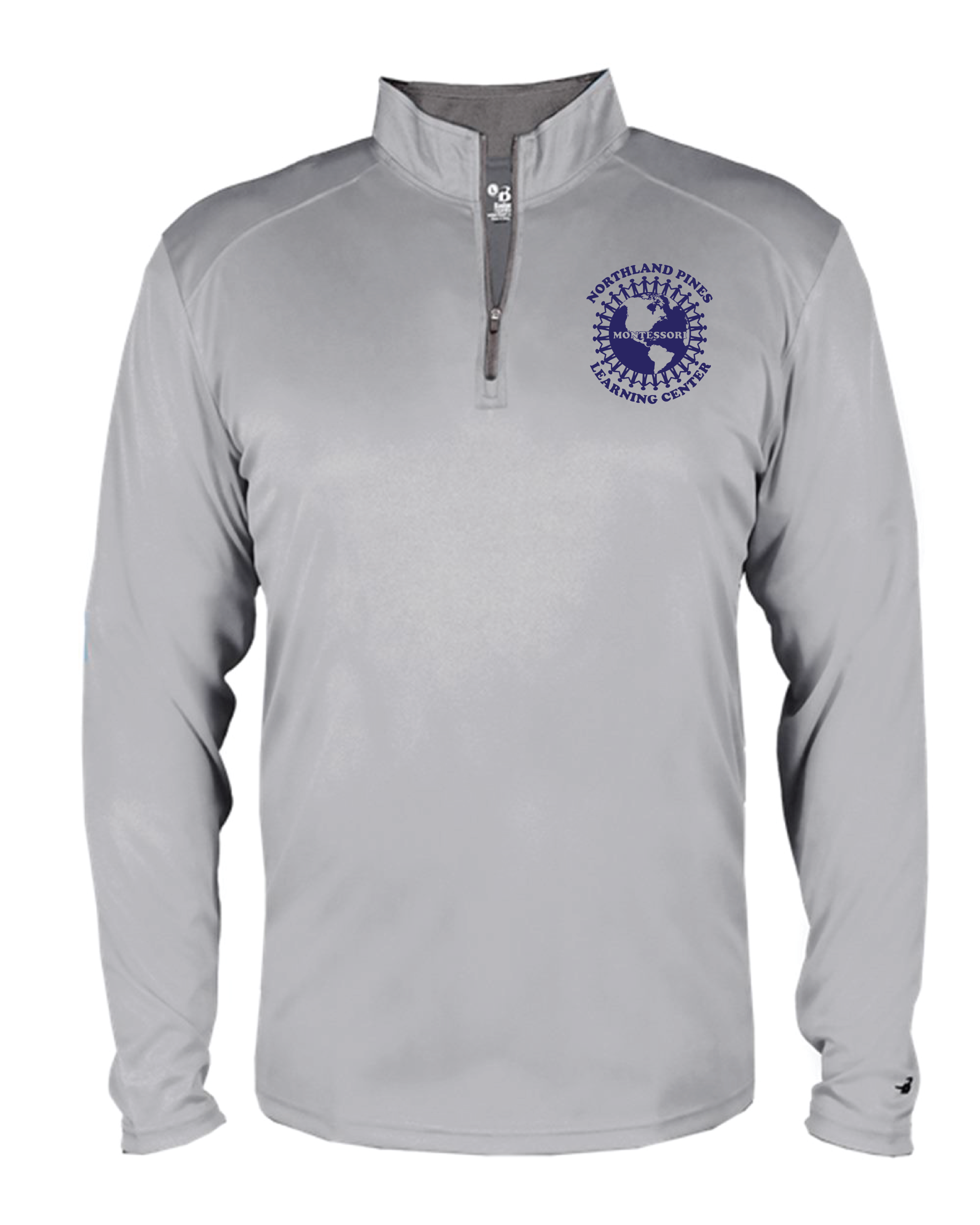 navy and silver quarter zip with logo.png