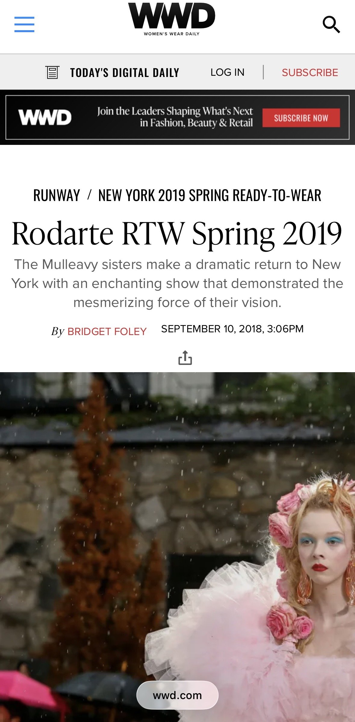 Rodarte Spring Summer 2019 | Fashion Show