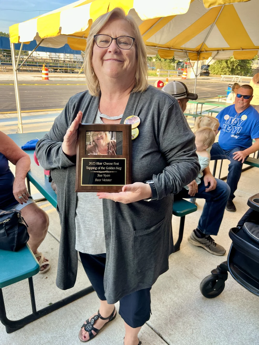 Tapping of the Golden Keg — Blair Cheese Fest